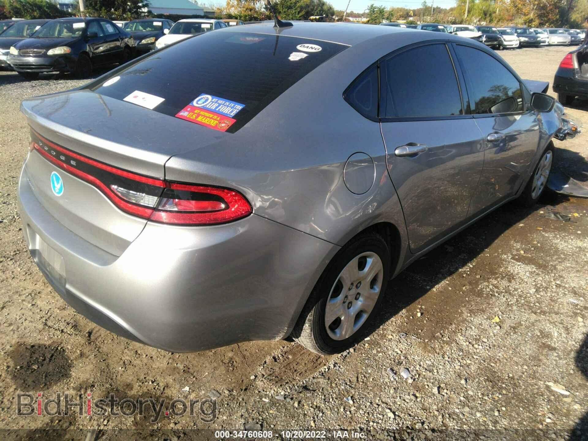 2015 DODGE DART - VIN: 1C3CDFAA2FD331177 - Фото 4