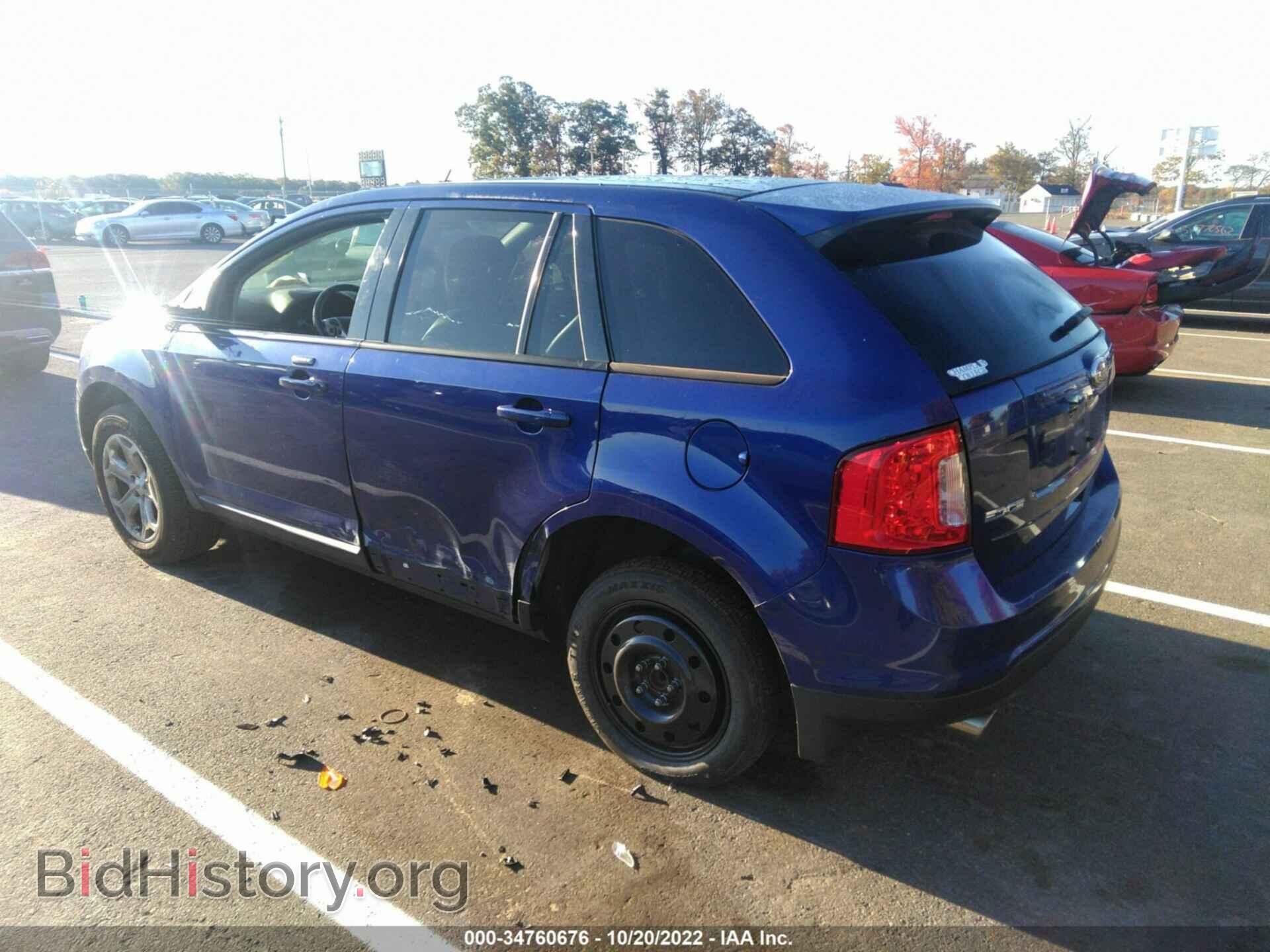 2013 FORD EDGE - VIN: 2FMDK3JC8DBE22801 - Photo 3