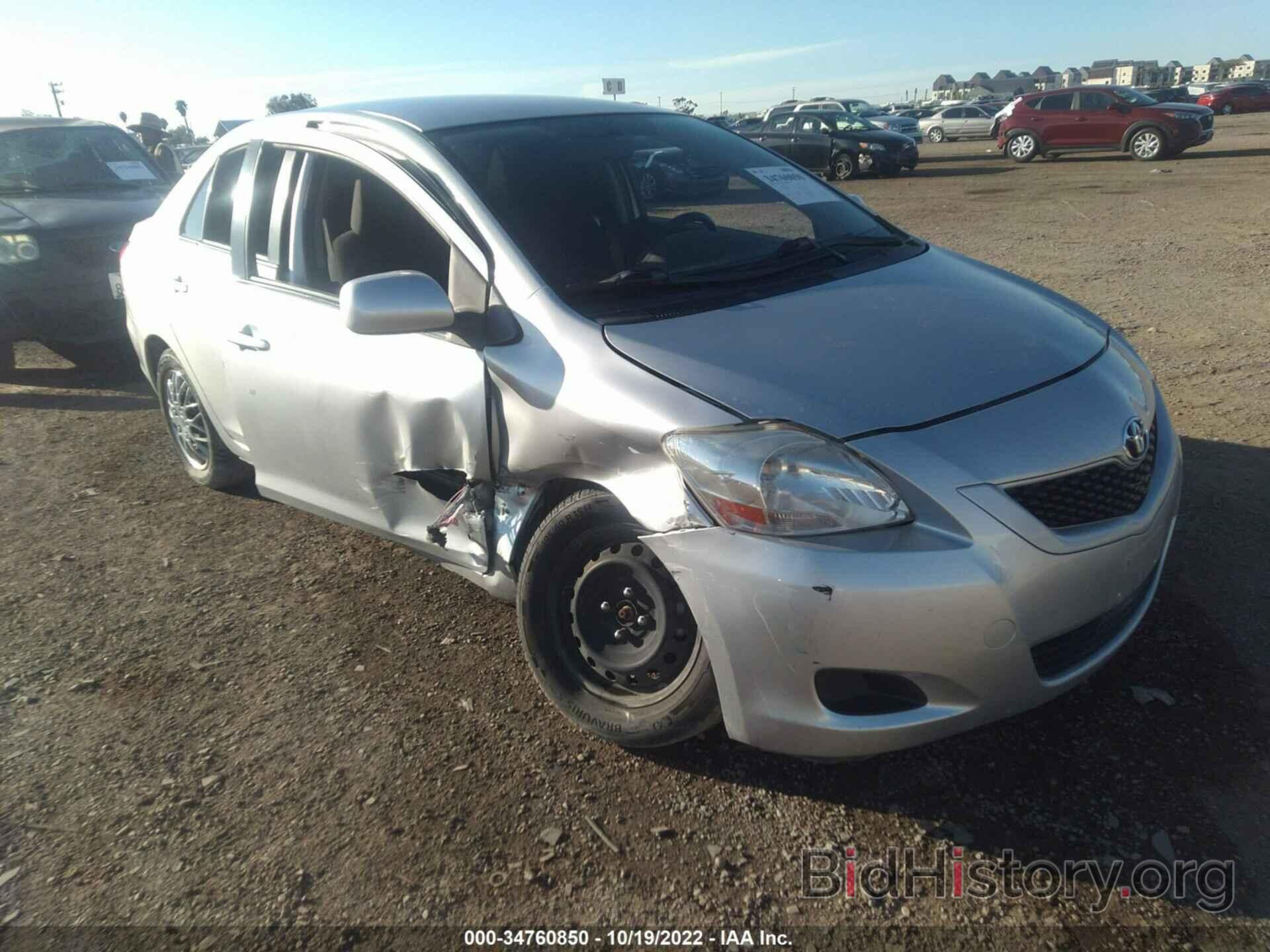 Photo JTDBT4K30CL026695 - TOYOTA YARIS 2012