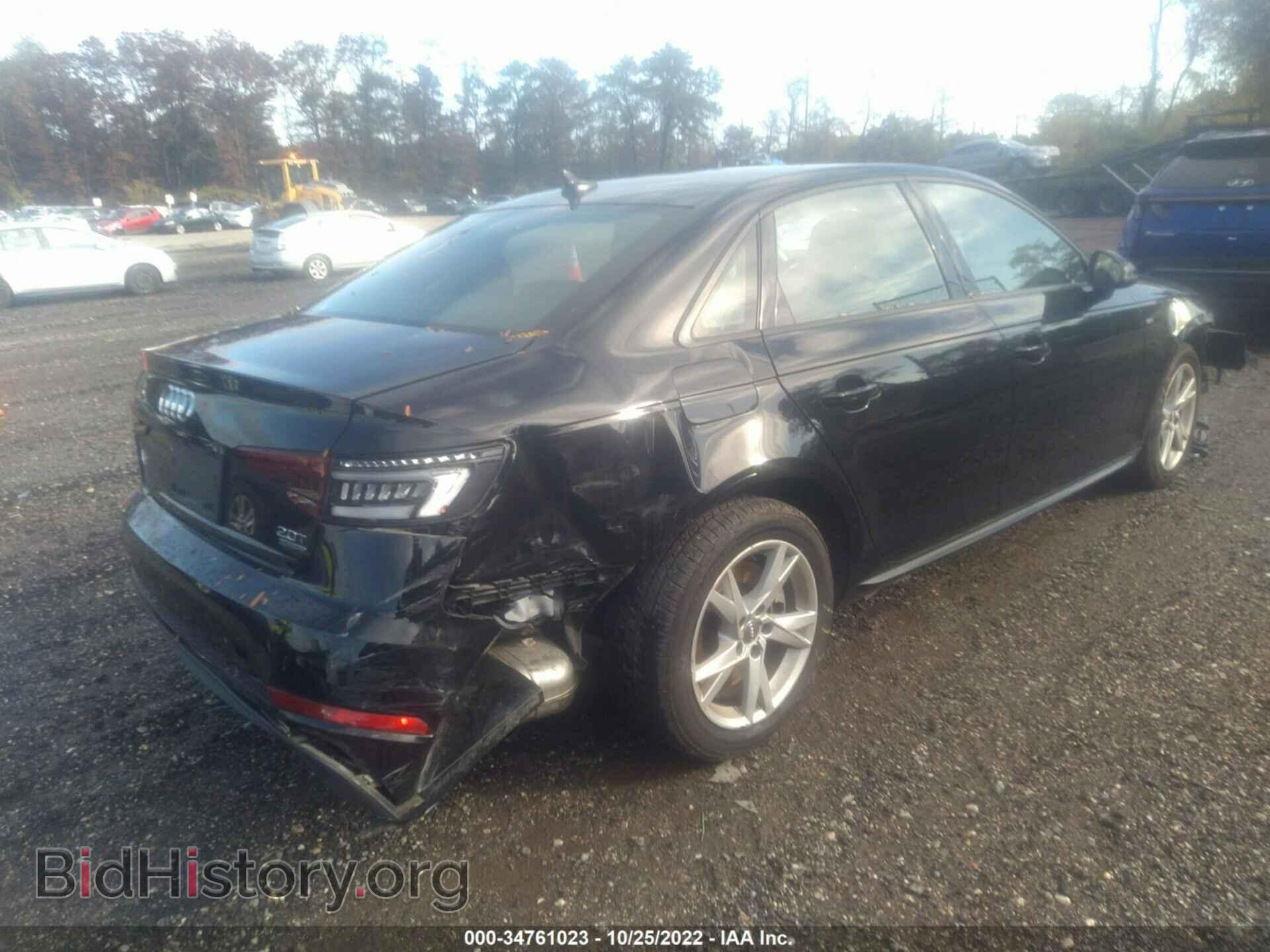 2018 AUDI A4 - VIN: WAUDNAF47JN018564 - Фото 4
