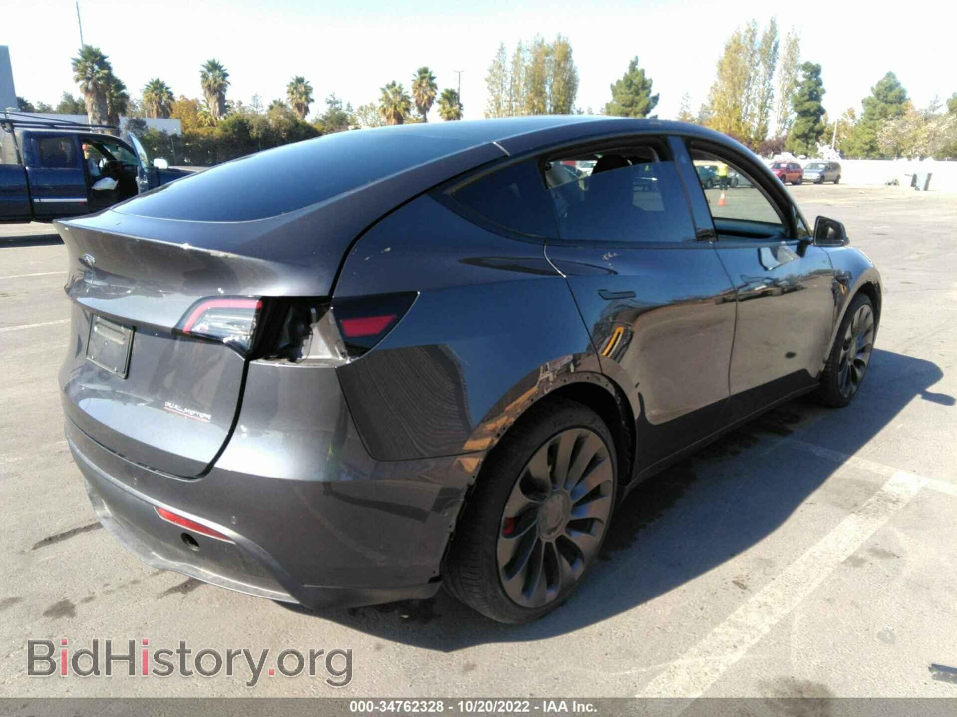 2021 TESLA MODEL Y - VIN: 5YJYGDEFXMF220532 - Photo 4