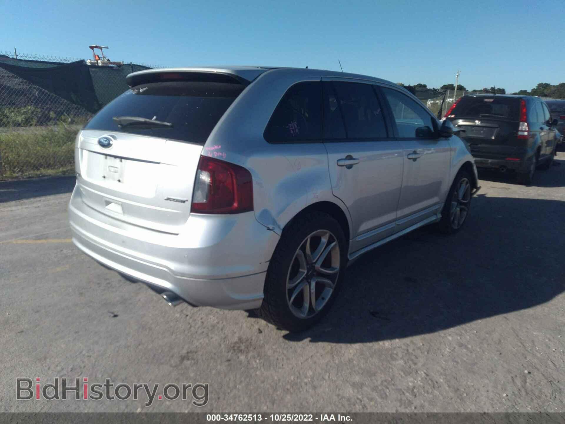 2013 FORD EDGE - VIN: 2FMDK3AK3DBB73704 - Photo 4