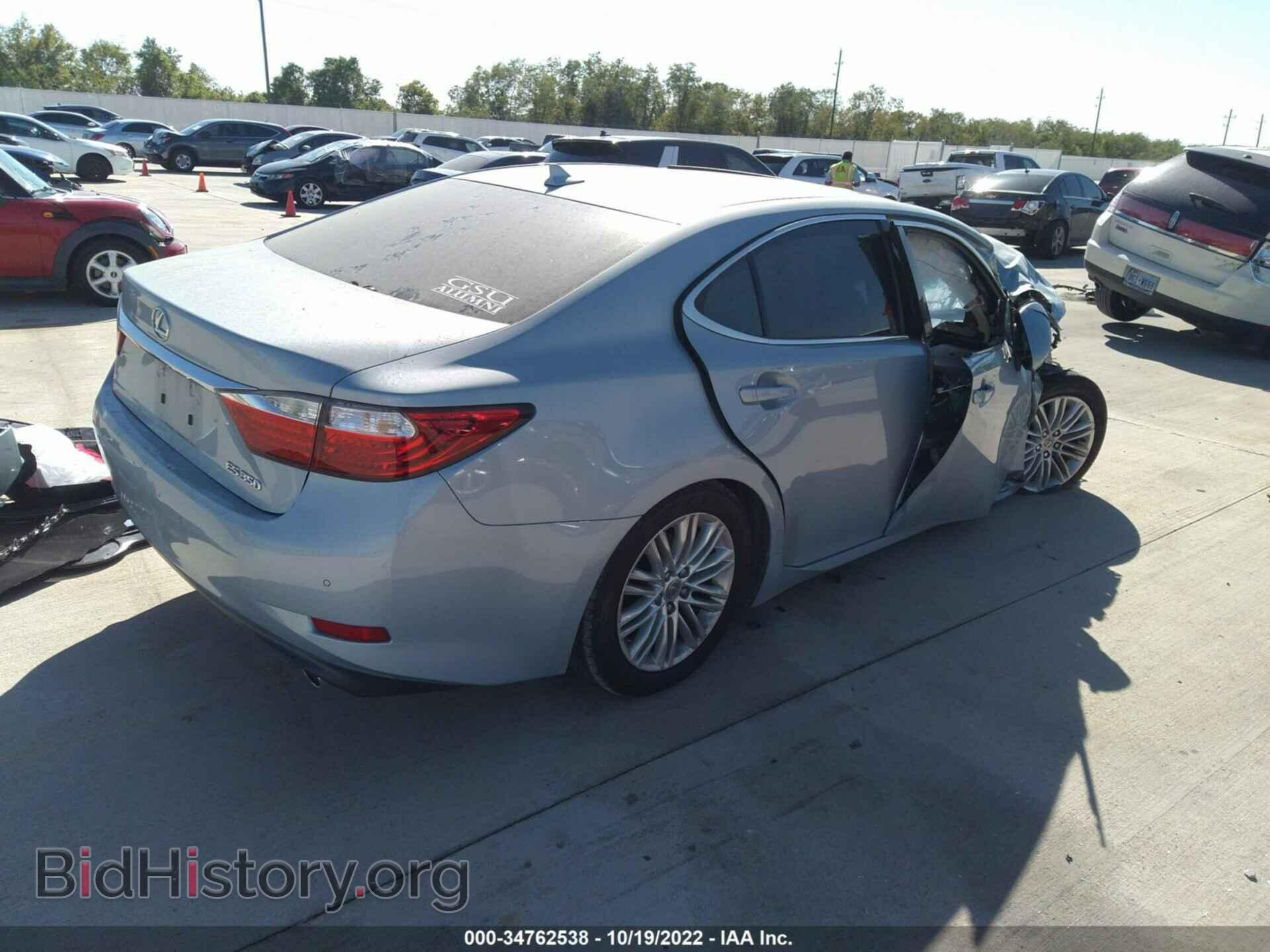 2014 LEXUS ES 350 - VIN: JTHBK1GG2E2129203 - Фото 4