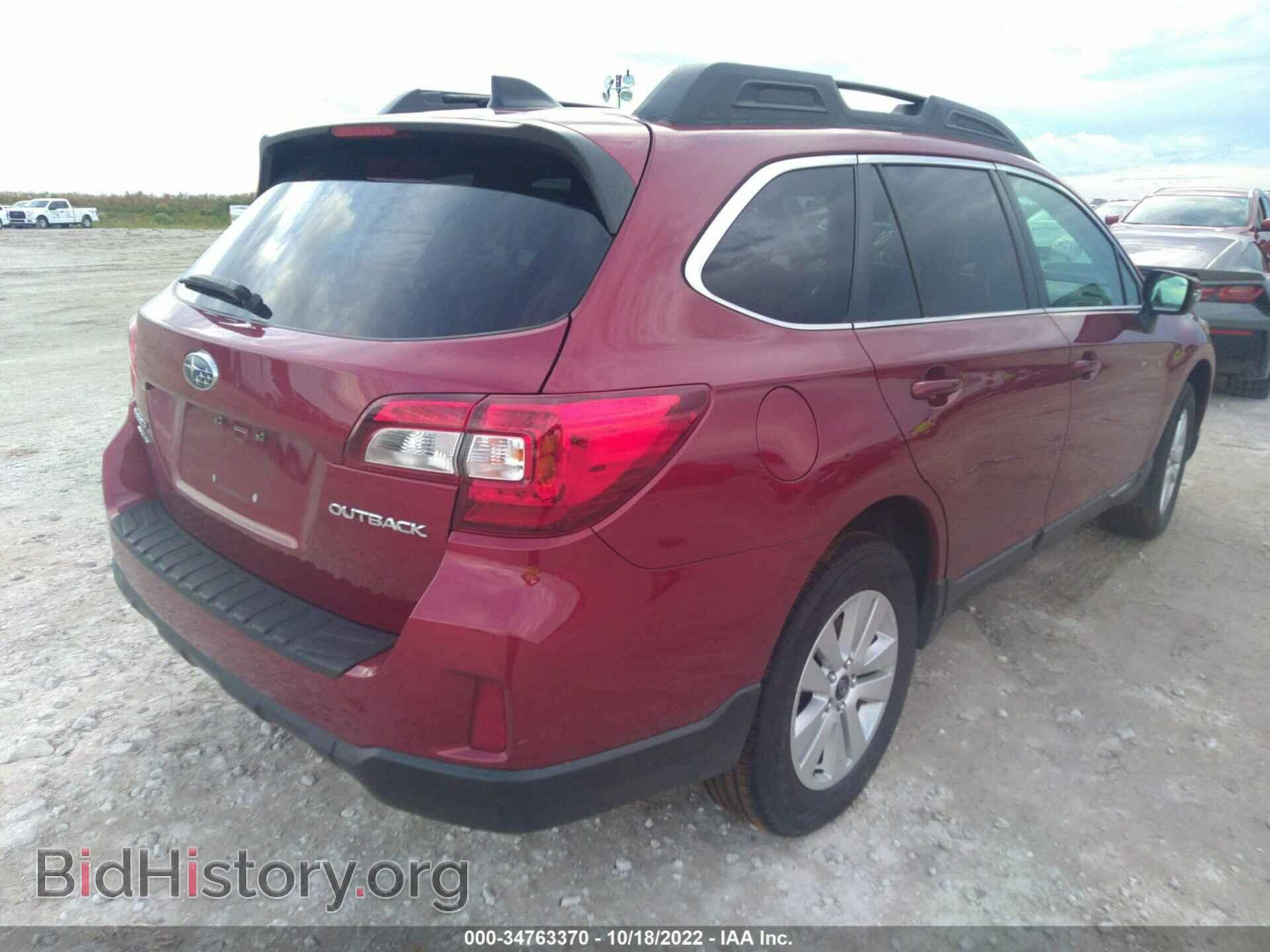 2016 SUBARU OUTBACK - VIN: 4S4BSBFC2G3210698 - Фото 4