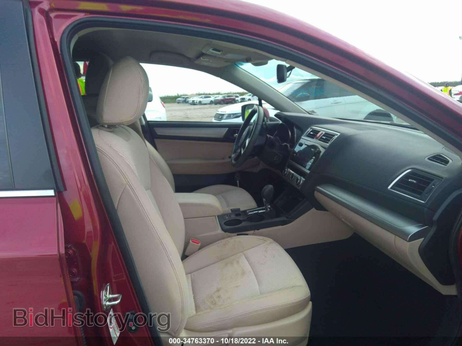 2016 SUBARU OUTBACK - VIN: 4S4BSBFC2G3210698 - Фото 5