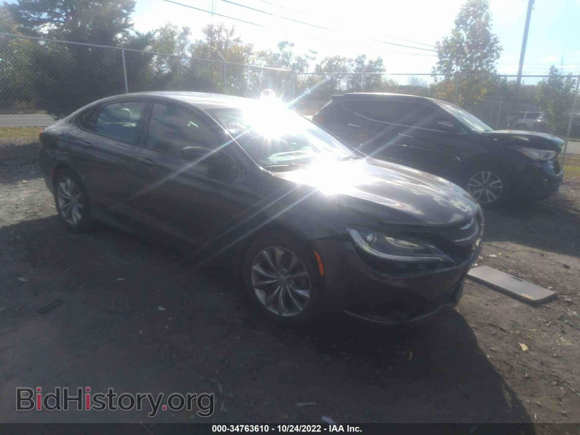 Фотография 1C3CCCBB0FN659653 - CHRYSLER 200 2015