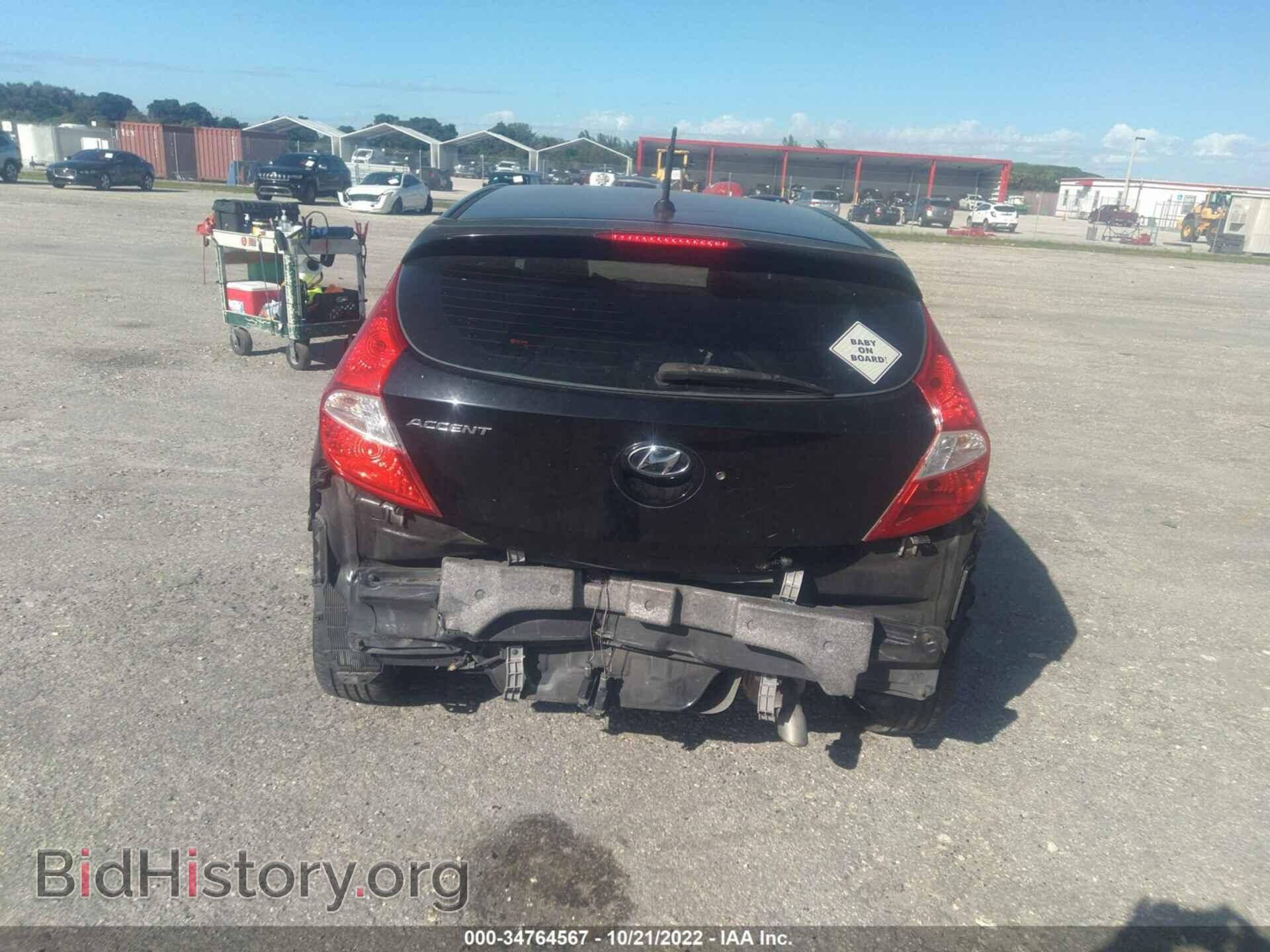 2012 HYUNDAI ACCENT - VIN: KMHCU5AE4CU026084 - Фото 6