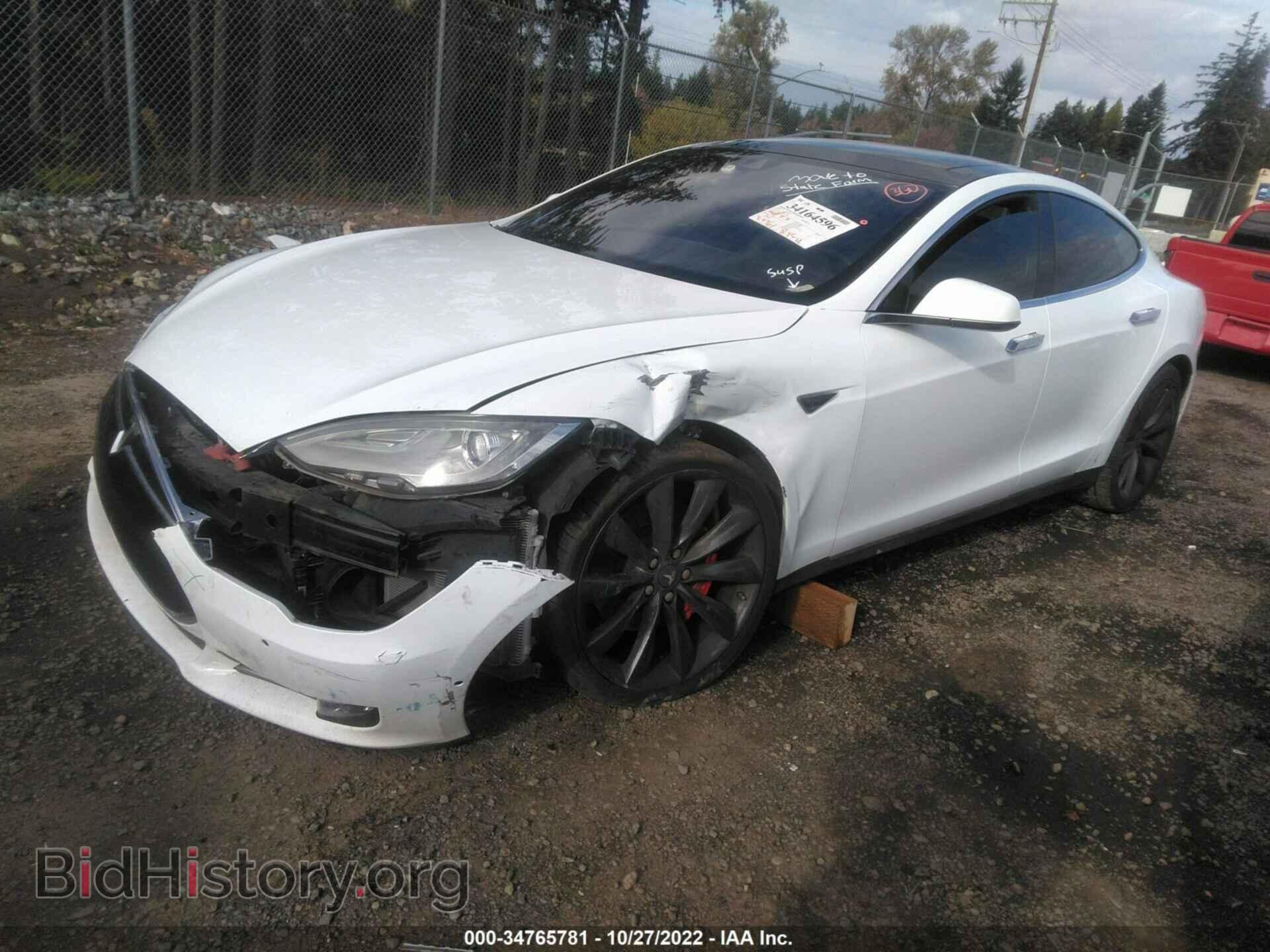 2015 TESLA MODEL S - VIN: 5YJSA1E49FF101295 - Photo 2