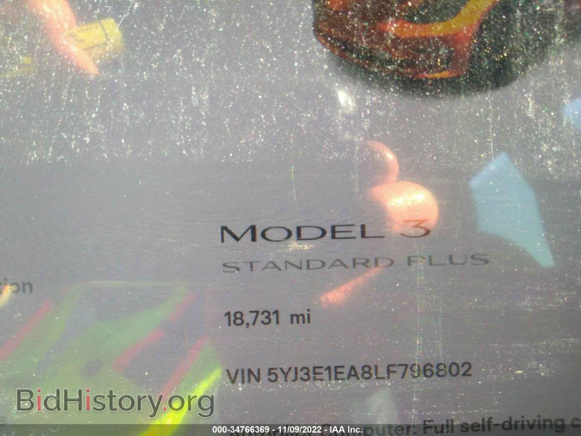 2020 TESLA MODEL 3 - VIN: 5YJ3E1EA8LF796802 - Photo 7