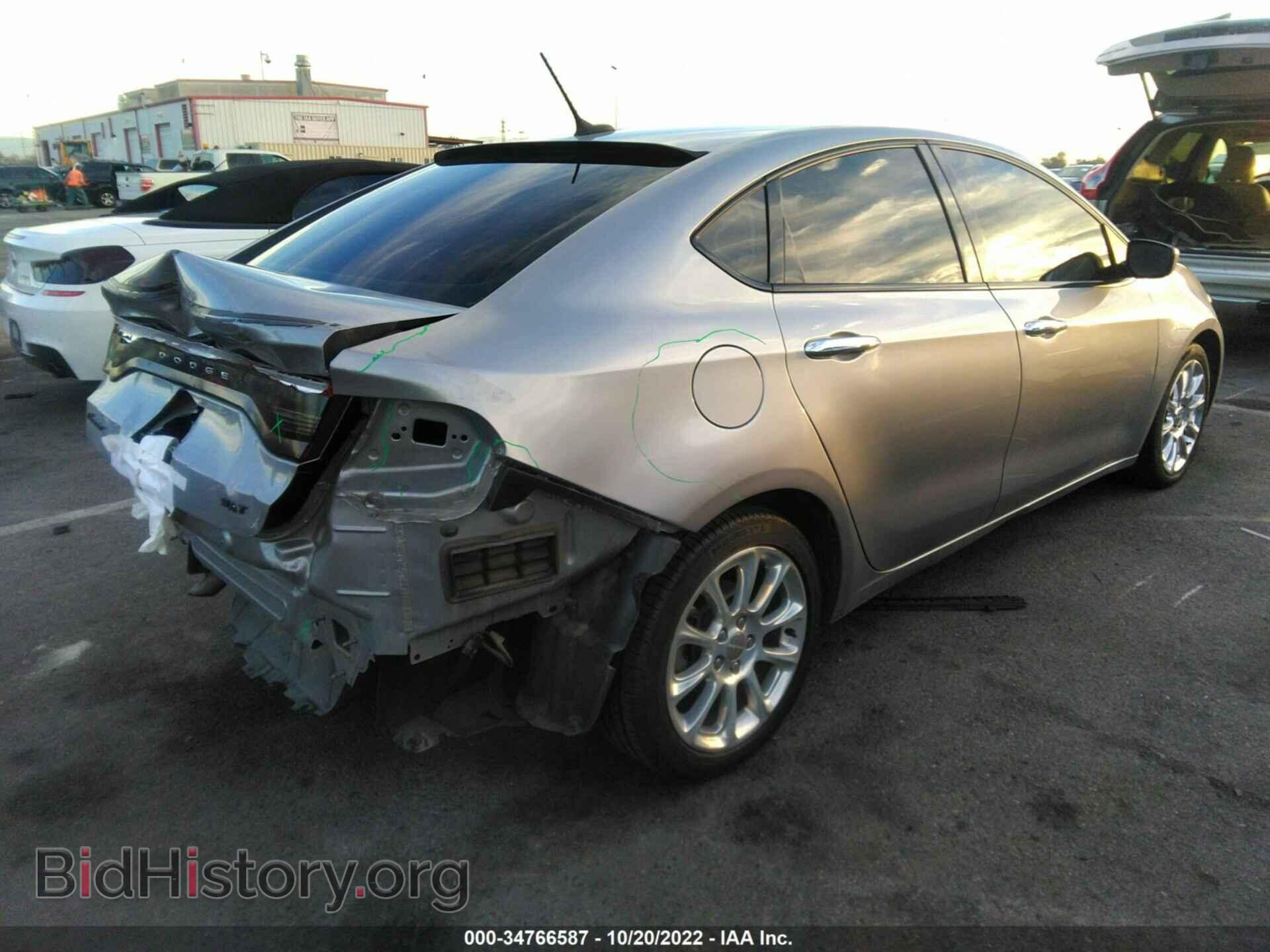 2016 DODGE DART - VIN: 1C3CDFFA5GD802295 - Фото 4