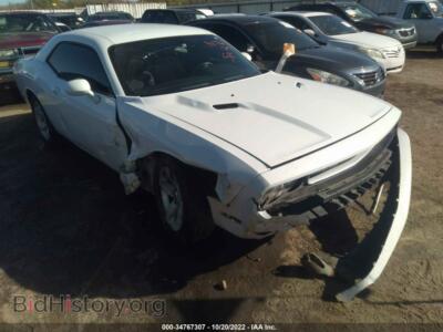 2012 Dodge CHALLENGER SXT, белый — VIN 2C3CDYAG0CH176837, IAAI