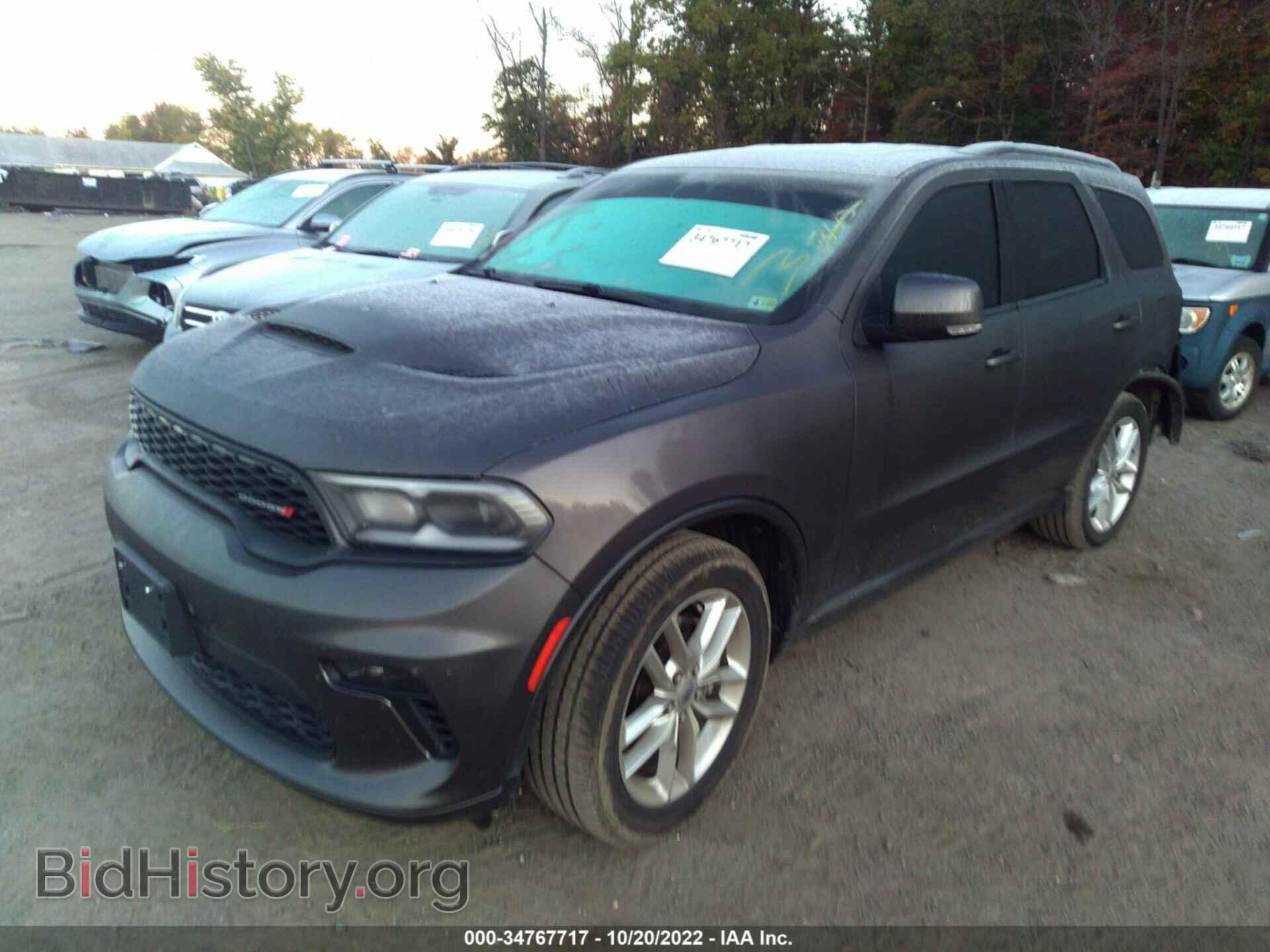 2021 DODGE DURANGO - VIN: 1C4RDJDG7MC715581 - Фото 2