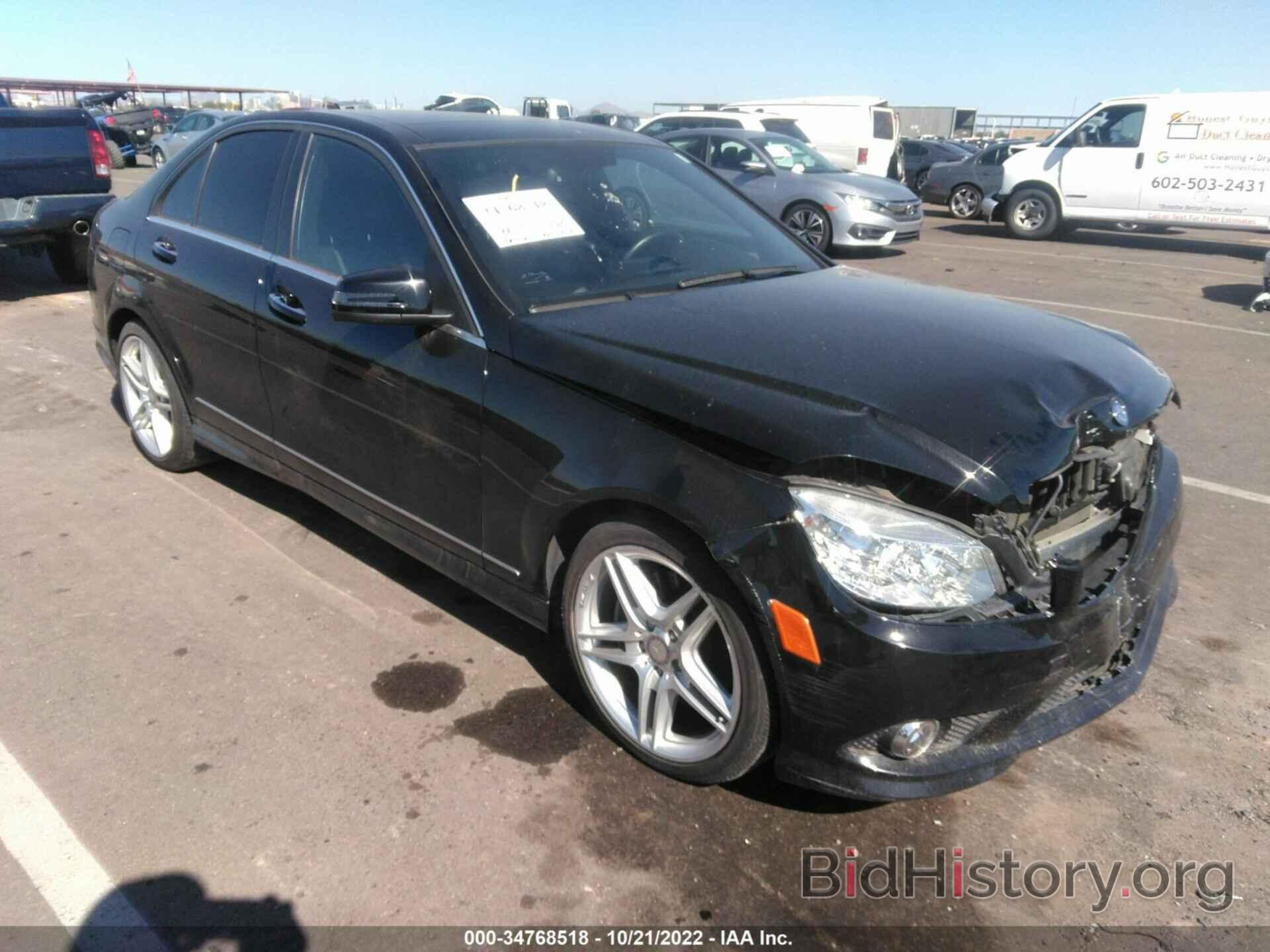 Photo WDDGF5GB5AR114385 - MERCEDES-BENZ C-CLASS 2010