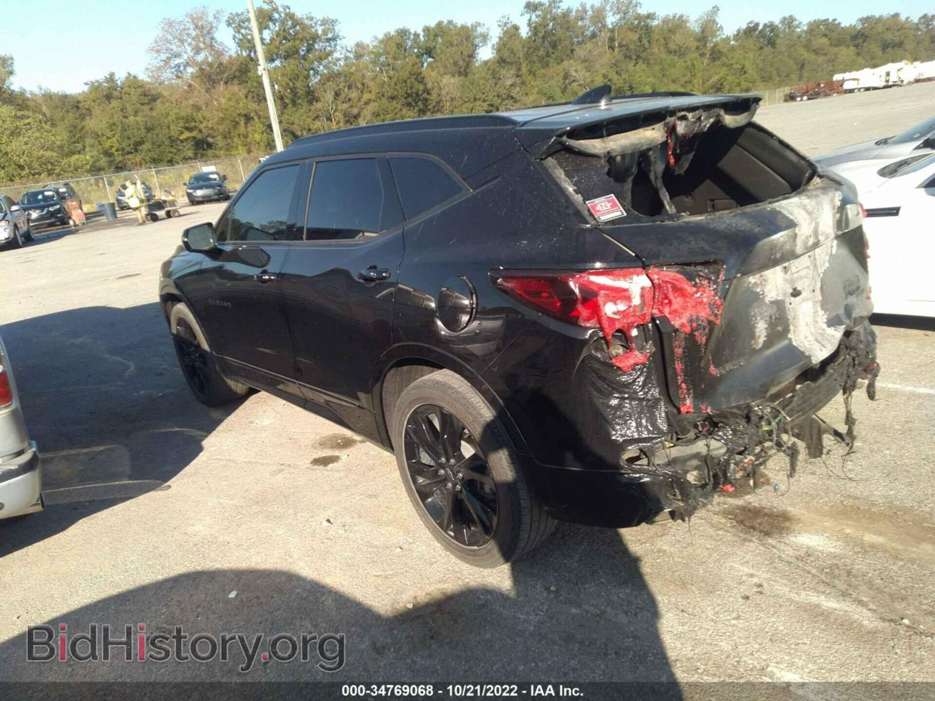 2020 CHEVROLET BLAZER - VIN: 3GNKBERS2LS704824 - Фото 3