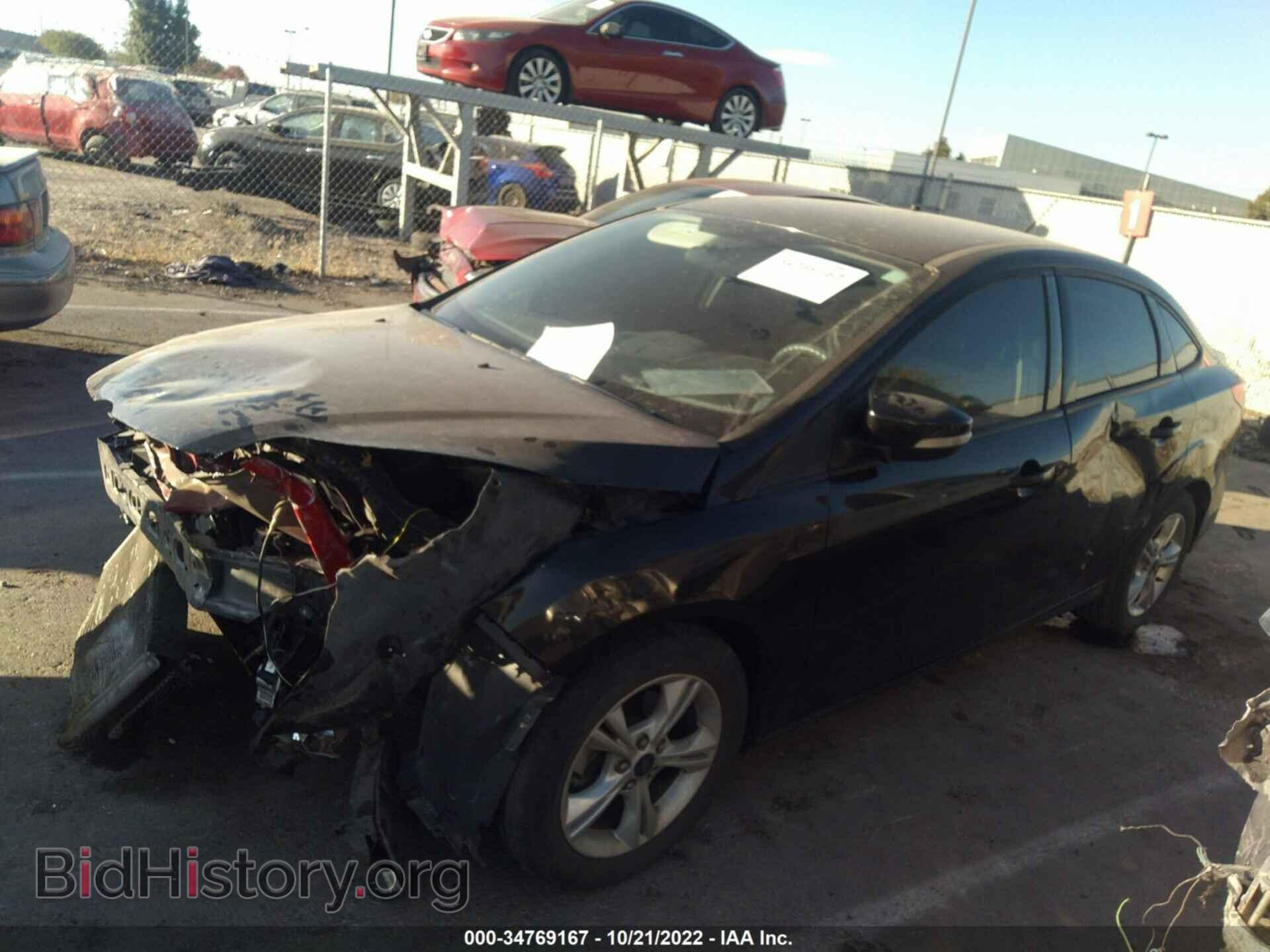 2014 FORD FOCUS - VIN: 1FADP3F25EL452769 - Фото 2