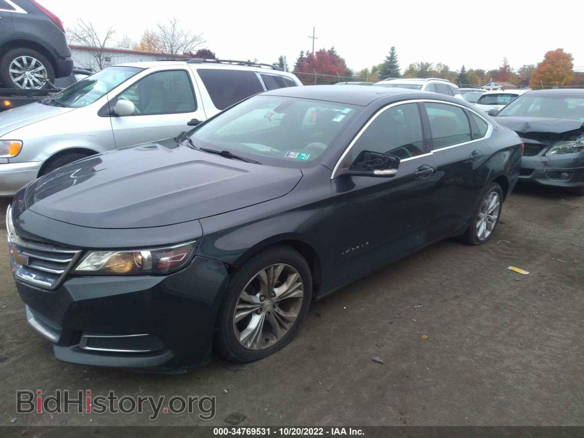 2015 CHEVROLET IMPALA - VIN: 2G1115SL2F9139558 - Фото 2