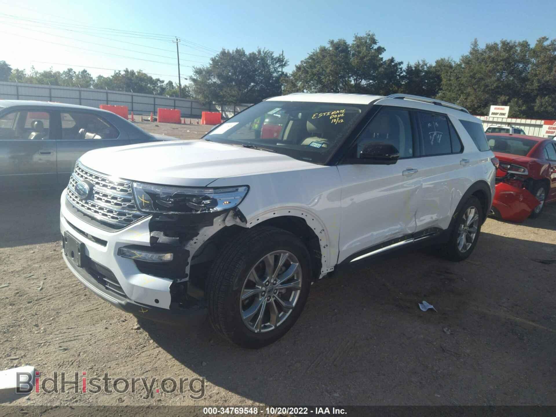 2022 FORD EXPLORER - VIN: 1FMSK7FH9NGA51807 - Фото 2