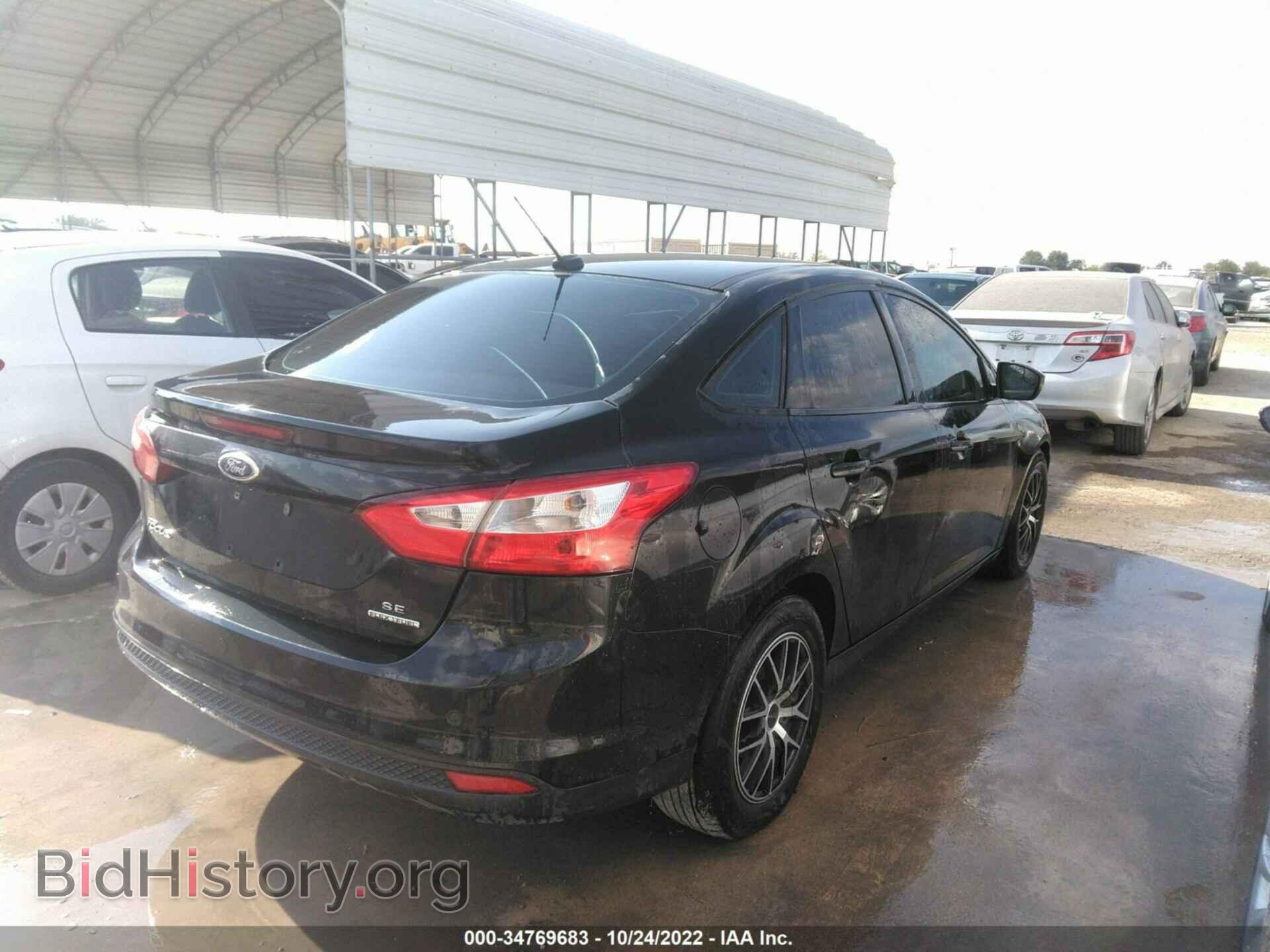 2013 FORD FOCUS - VIN: 1FADP3F2XDL309640 - Фото 4