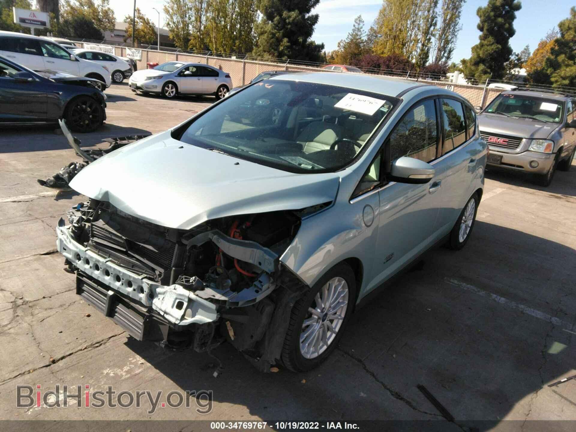 2013 FORD C-MAX ENERGI - VIN: 1FADP5CU3DL557228 - Фото 2