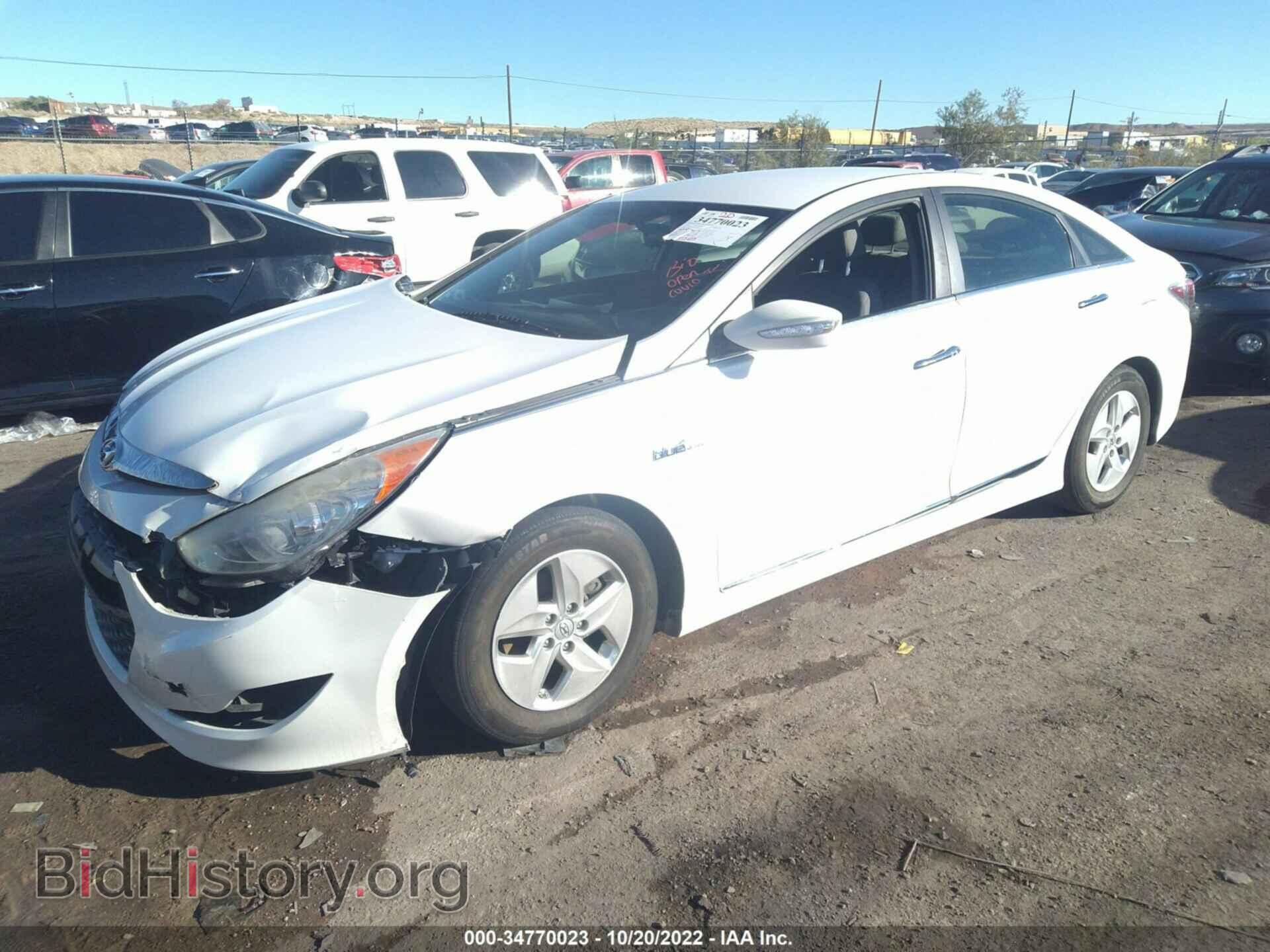 2012 HYUNDAI SONATA - VIN: KMHEC4A43CA059799 - Фото 2