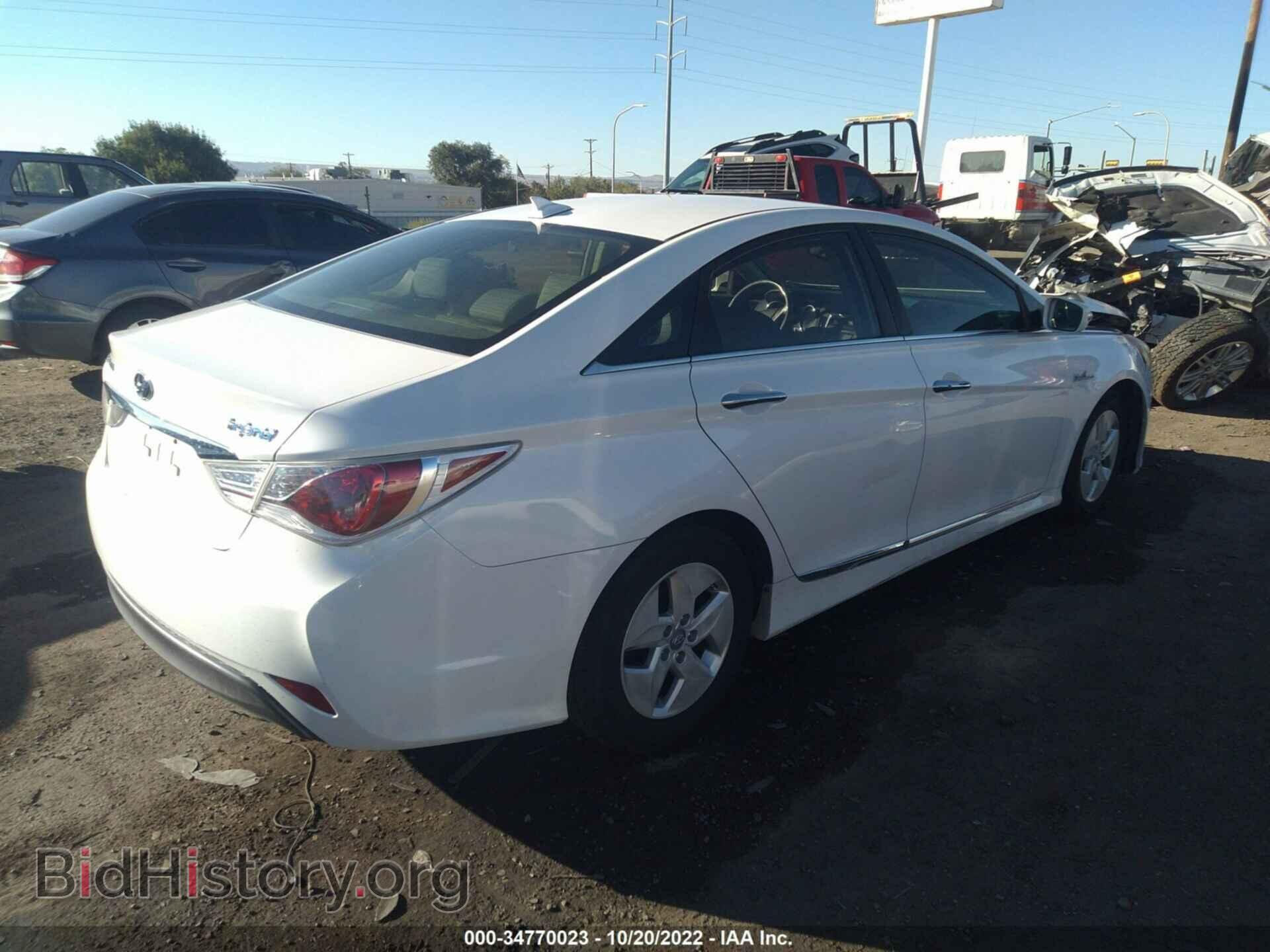 2012 HYUNDAI SONATA - VIN: KMHEC4A43CA059799 - Фото 4