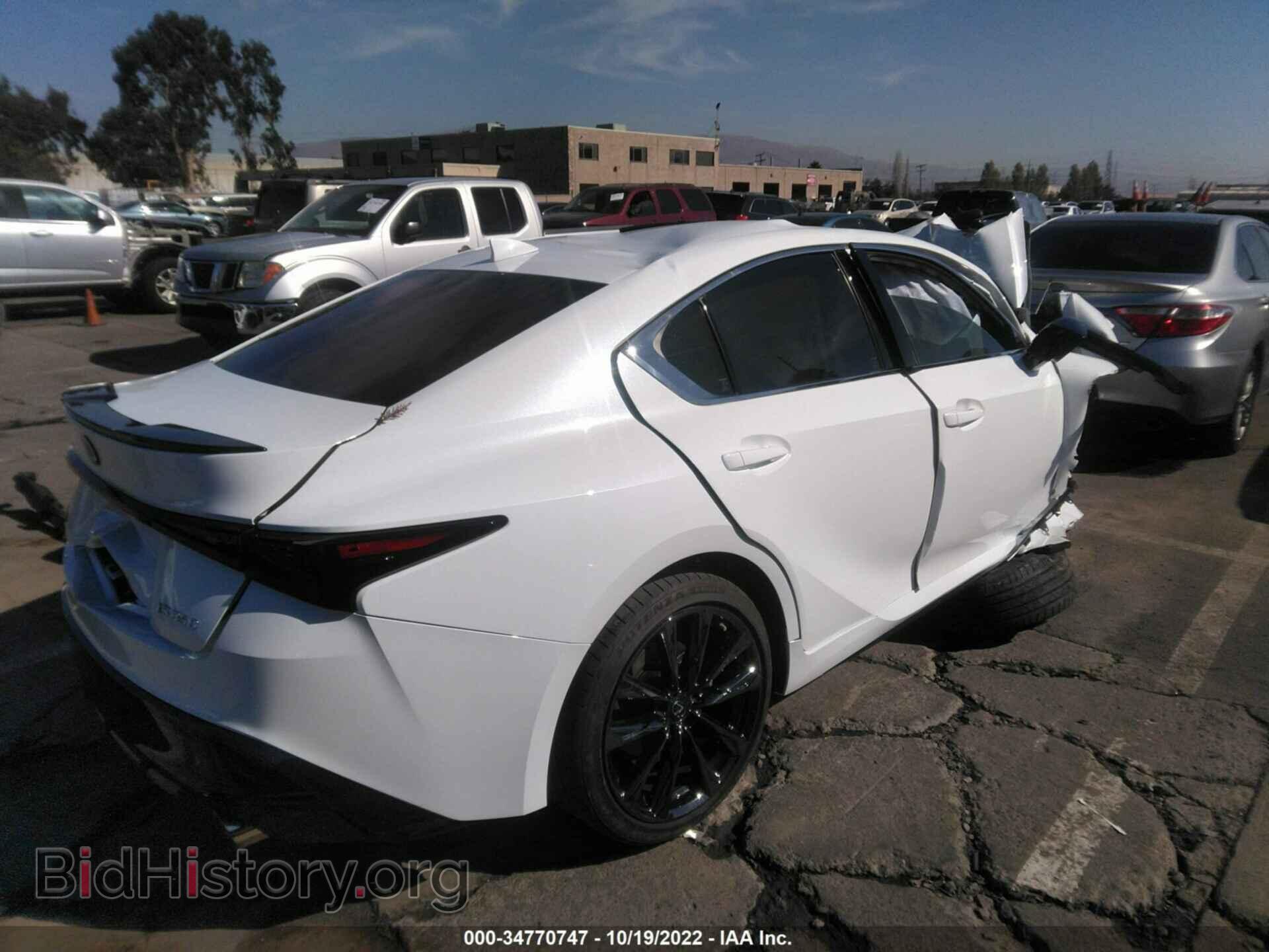 2021 LEXUS IS - VIN: JTHGZ1B21M5043827 - Фото 4
