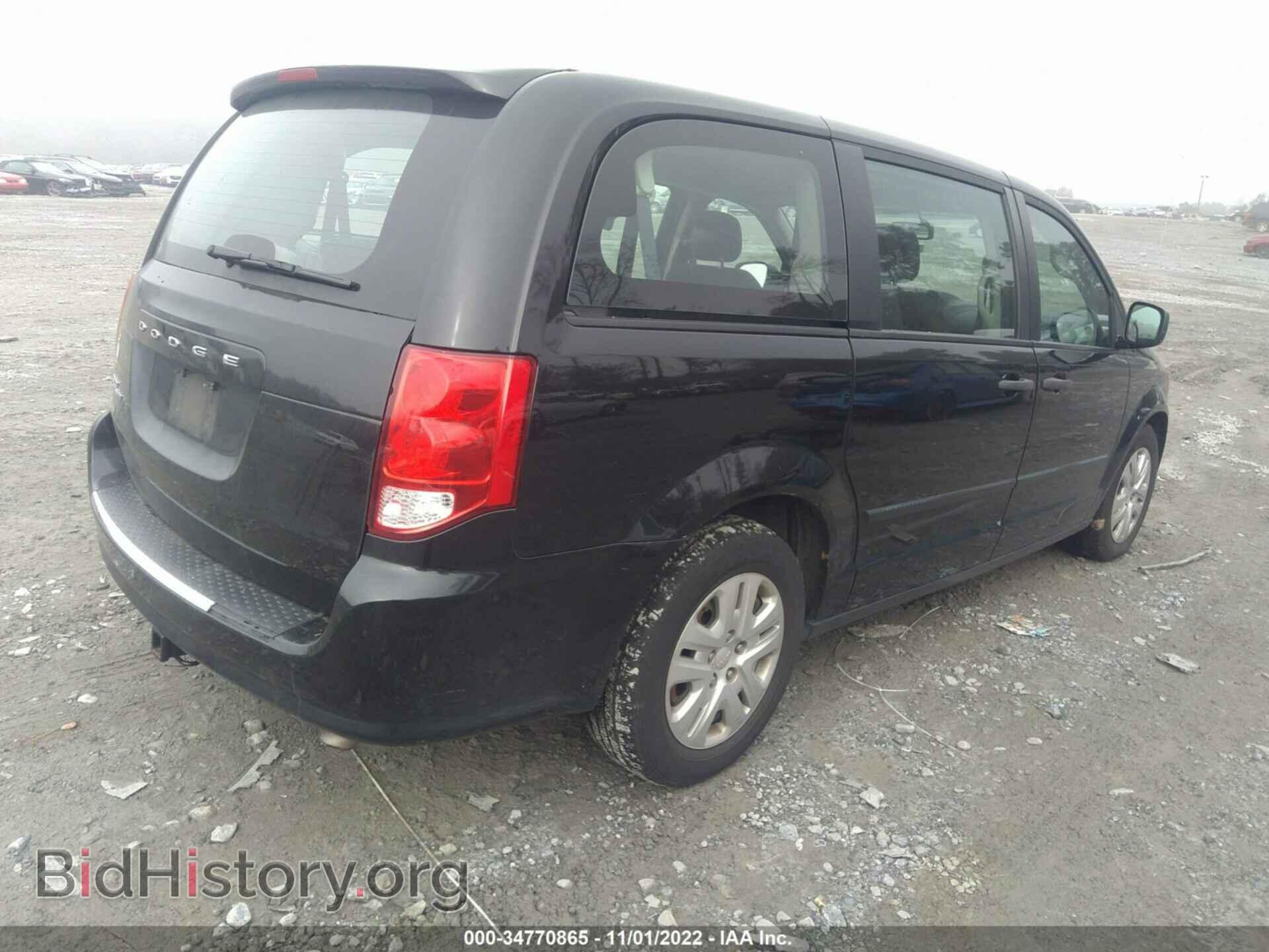 2016 DODGE GRAND CARAVAN - VIN: 2C4RDGBG9GR103559 - Фото 4