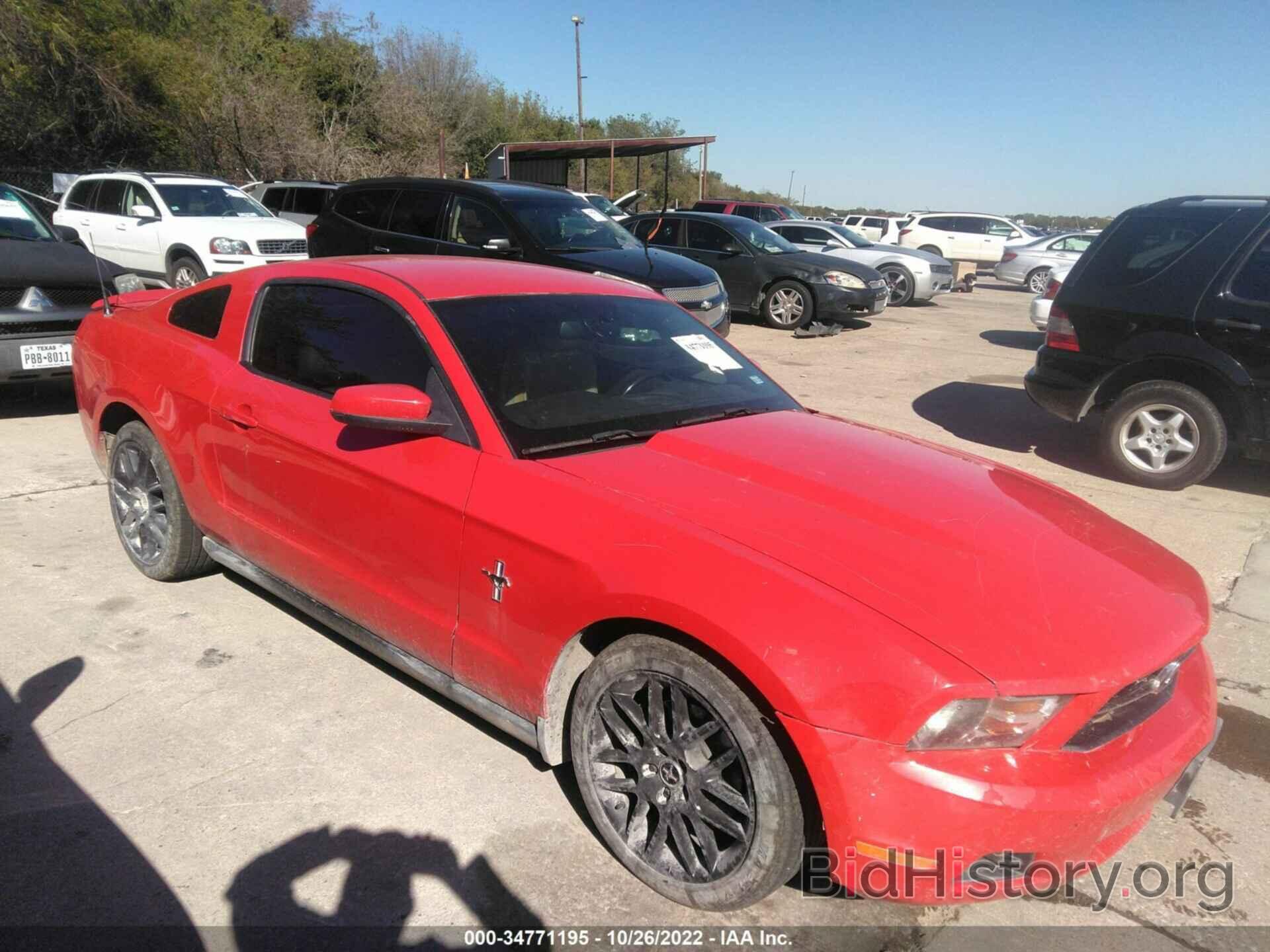 Photo 1ZVBP8AMXC5235403 - FORD MUSTANG 2012