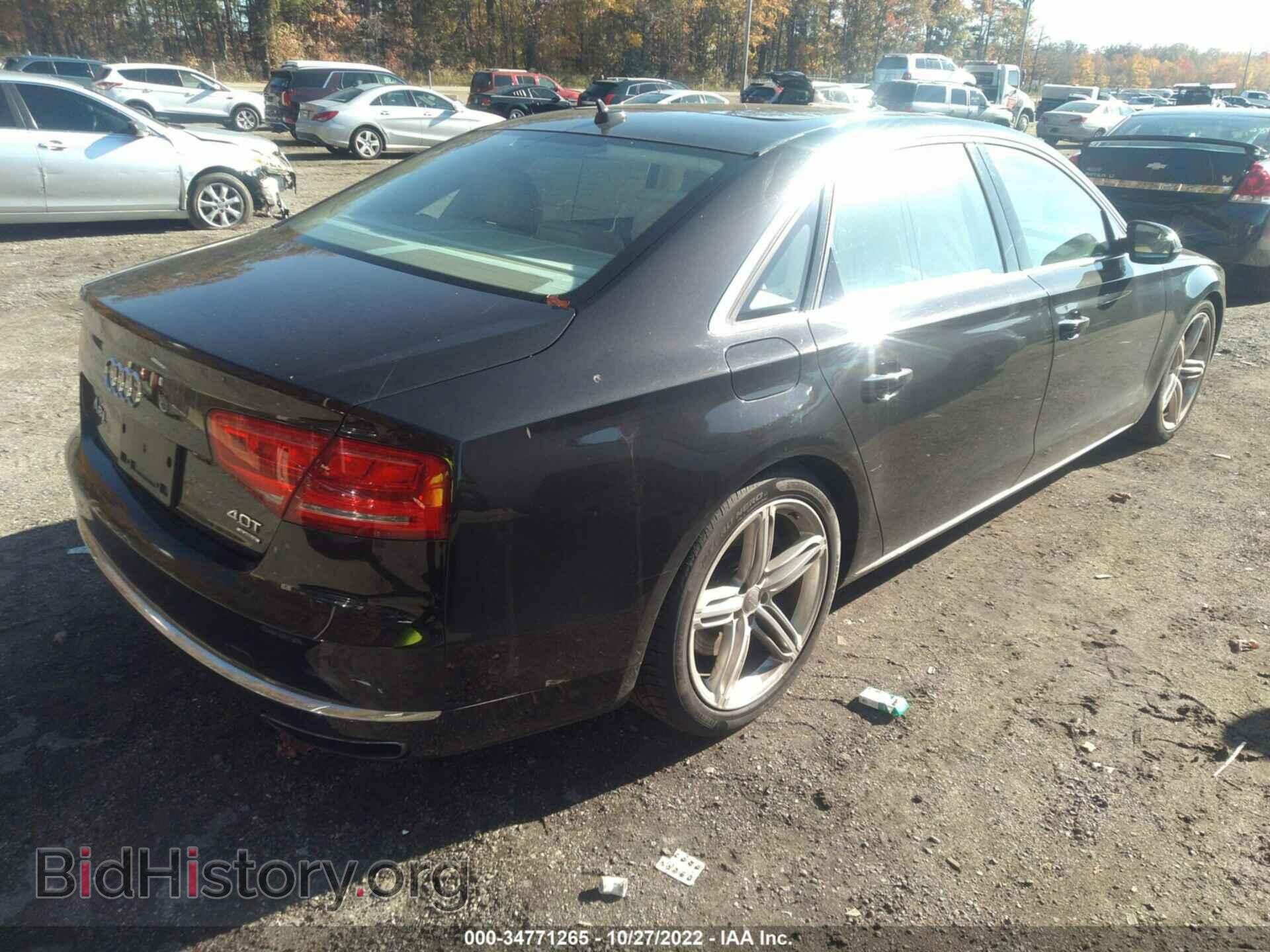2013 AUDI A8 L - VIN: WAUR2AFD5DN025225 - Фото 4