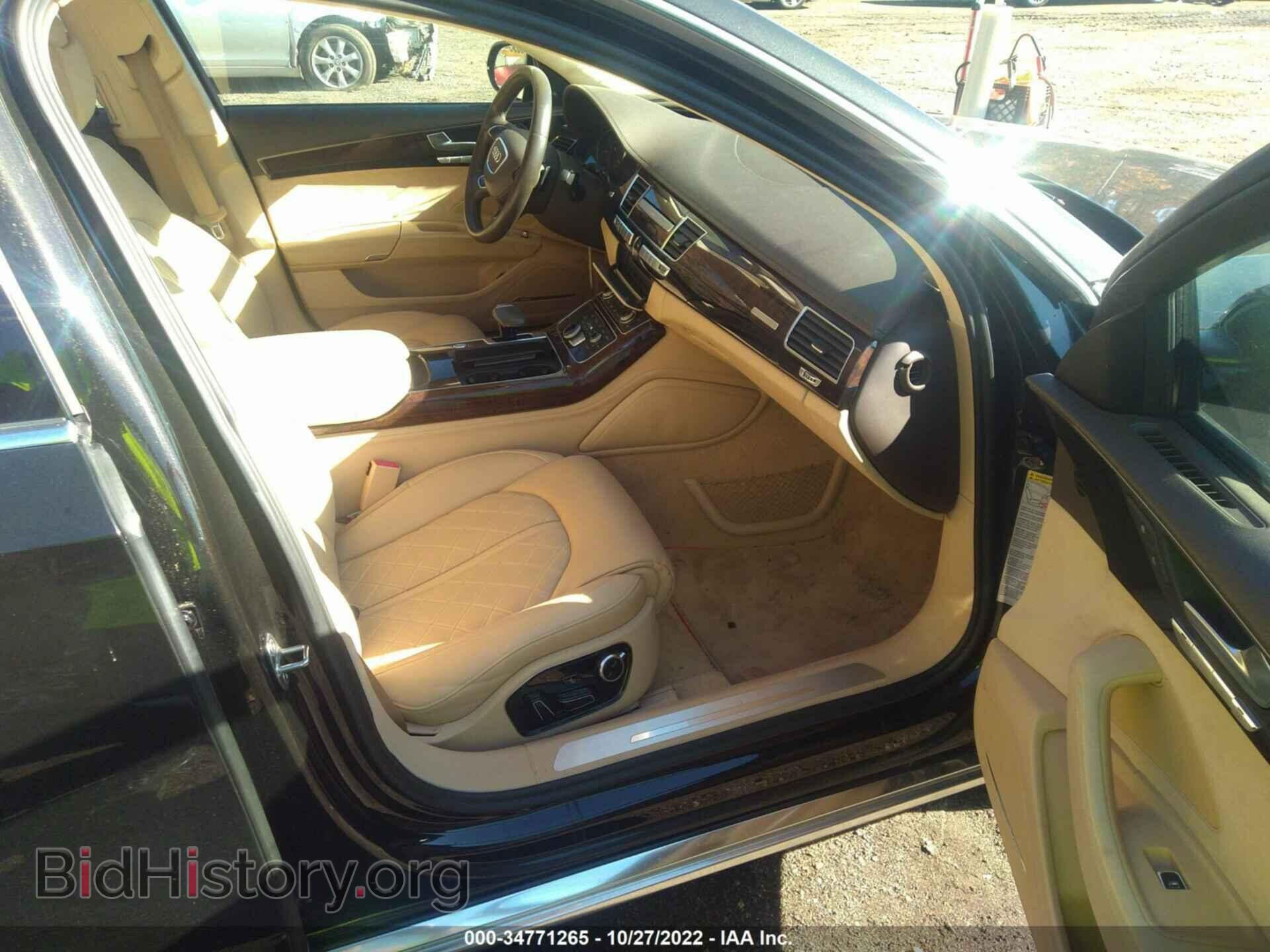 2013 AUDI A8 L - VIN: WAUR2AFD5DN025225 - Фото 5