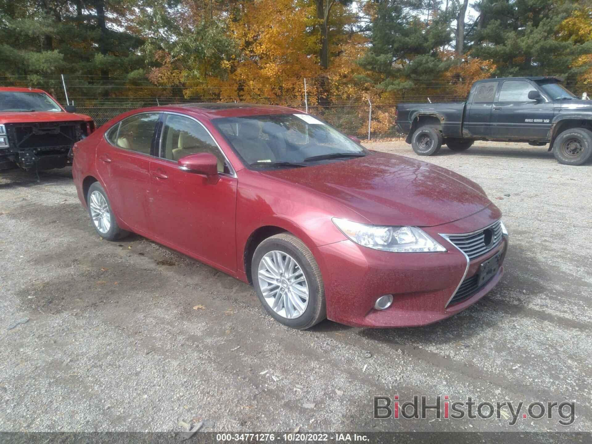 Photo JTHBK1GG7D2006348 - LEXUS ES 350 2013