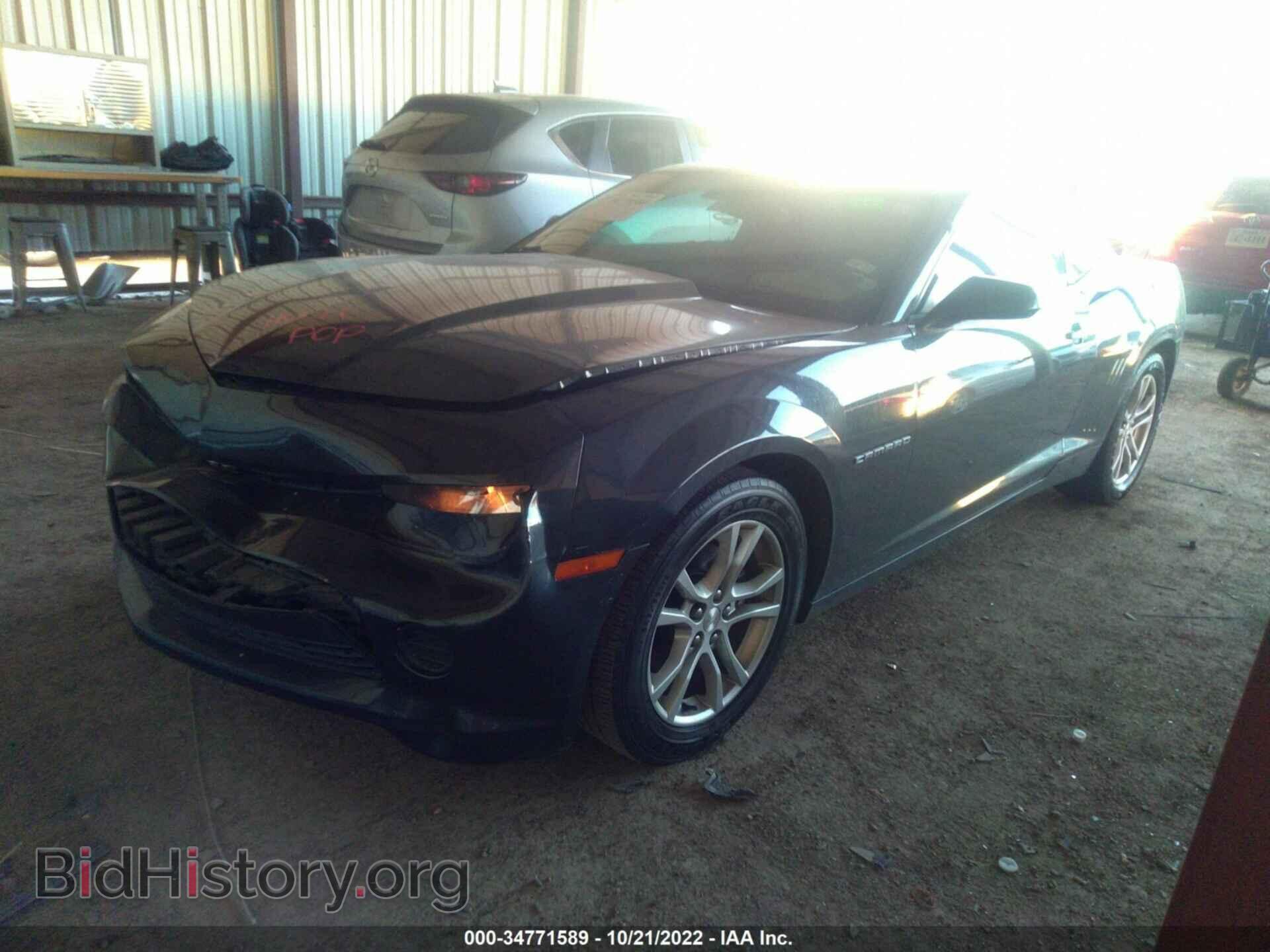 2014 CHEVROLET CAMARO - VIN: 2G1FA1E36E9209930 - Фото 2
