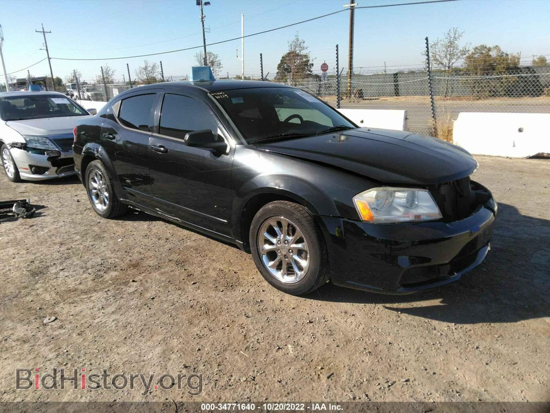 Photo 1C3CDZAB0CN328231 - DODGE AVENGER 2012