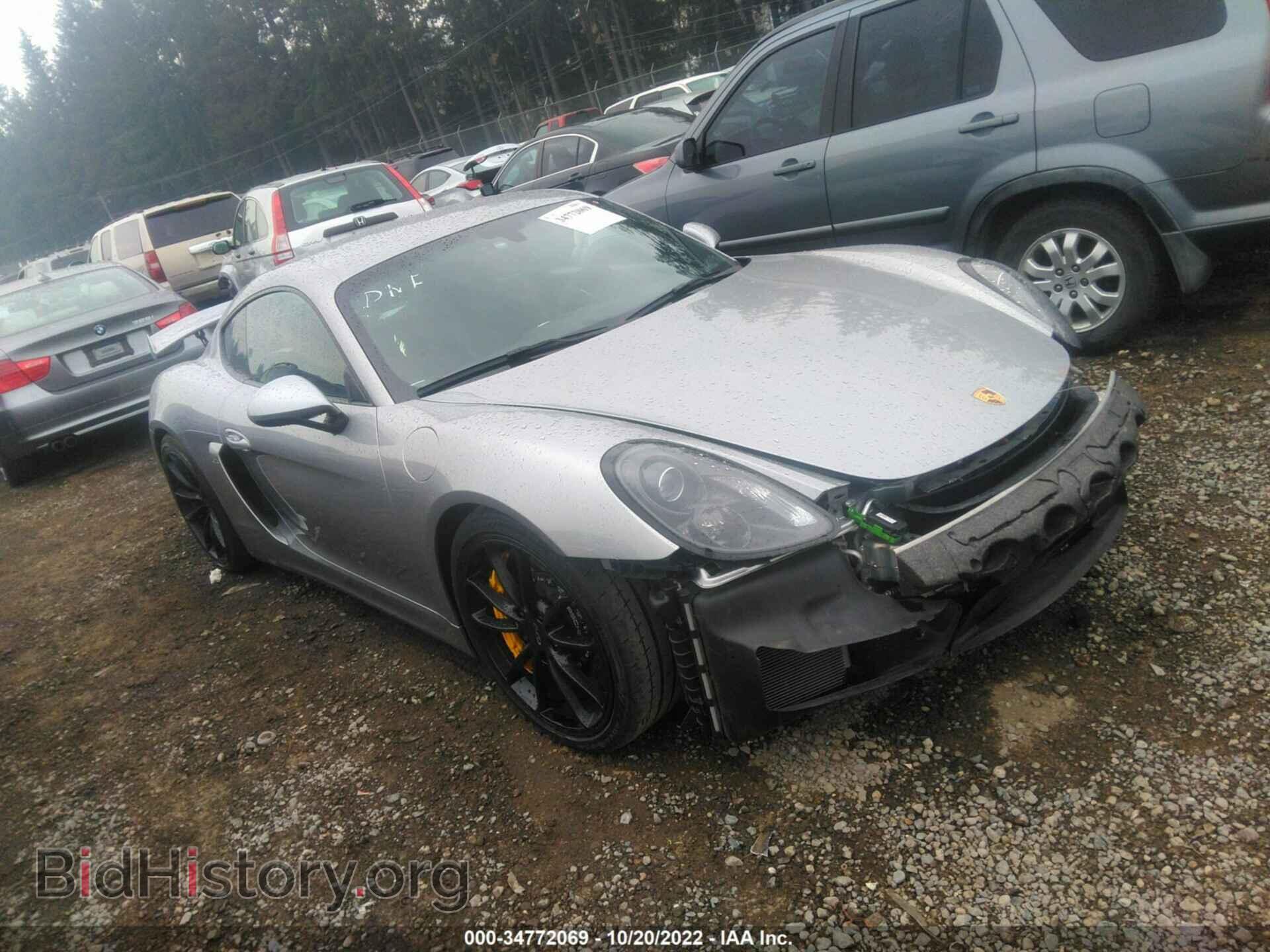 Photo WP0AC2A81GK197576 - PORSCHE CAYMAN 2016