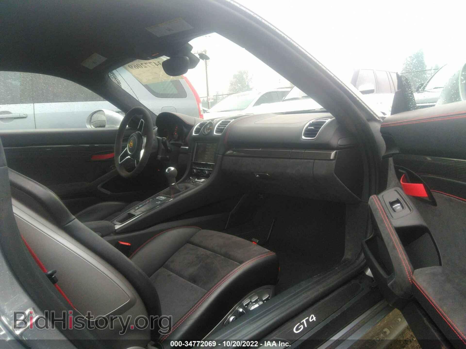 2016 PORSCHE CAYMAN - VIN: WP0AC2A81GK197576 - Фото 5