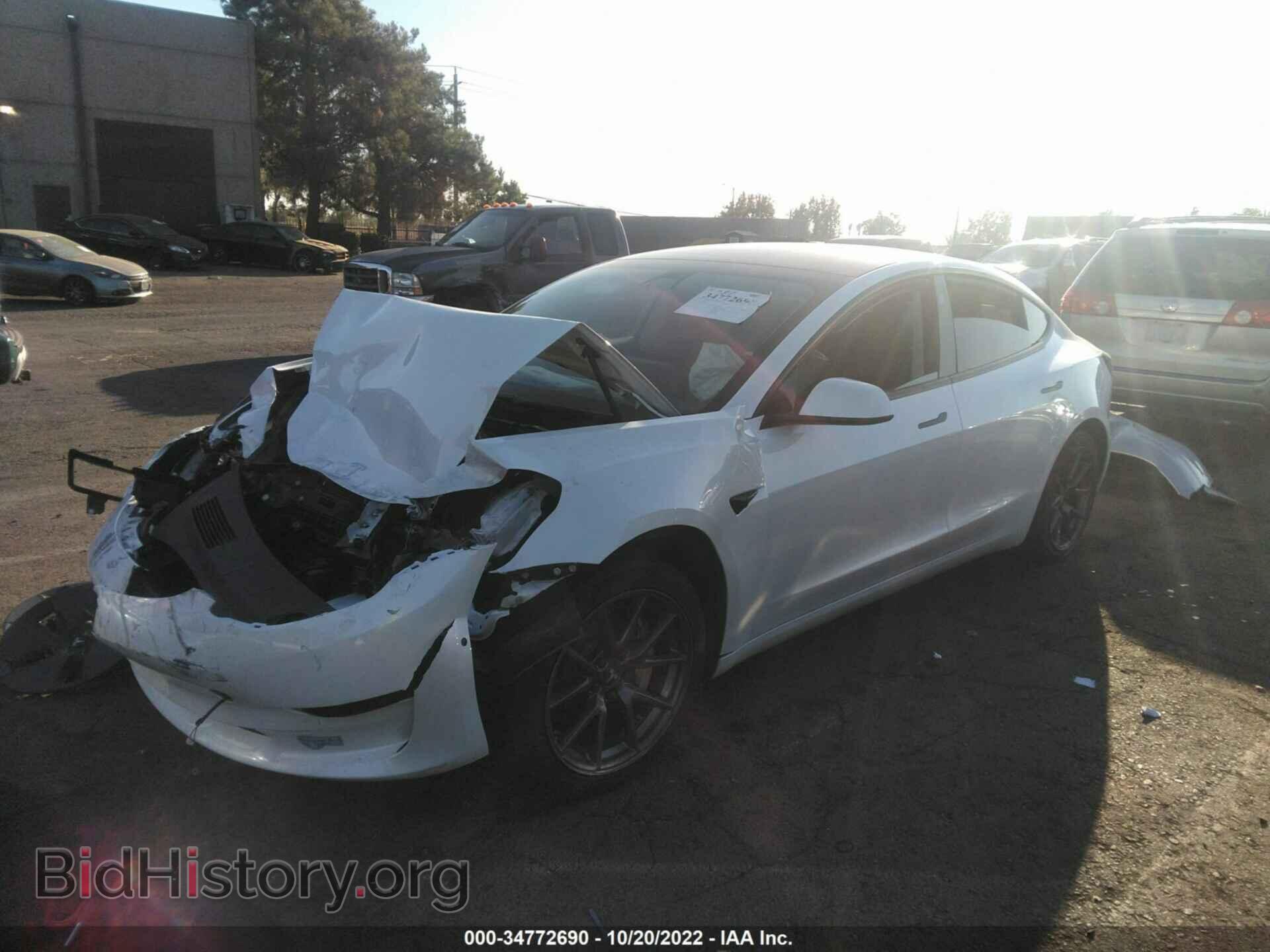 2021 TESLA MODEL 3 - VIN: 5YJ3E1EA6MF874012 - Photo 2
