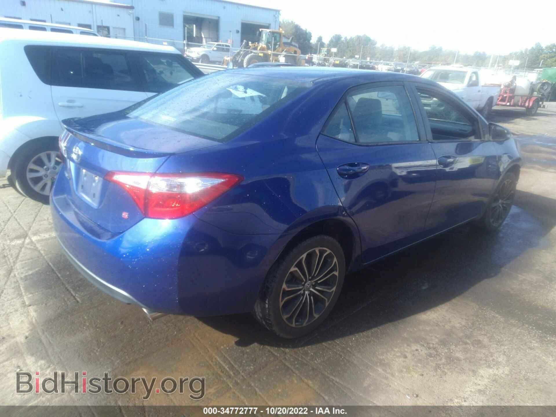 2014 TOYOTA COROLLA - VIN: 2T1BURHE2EC203986 - Фото 4