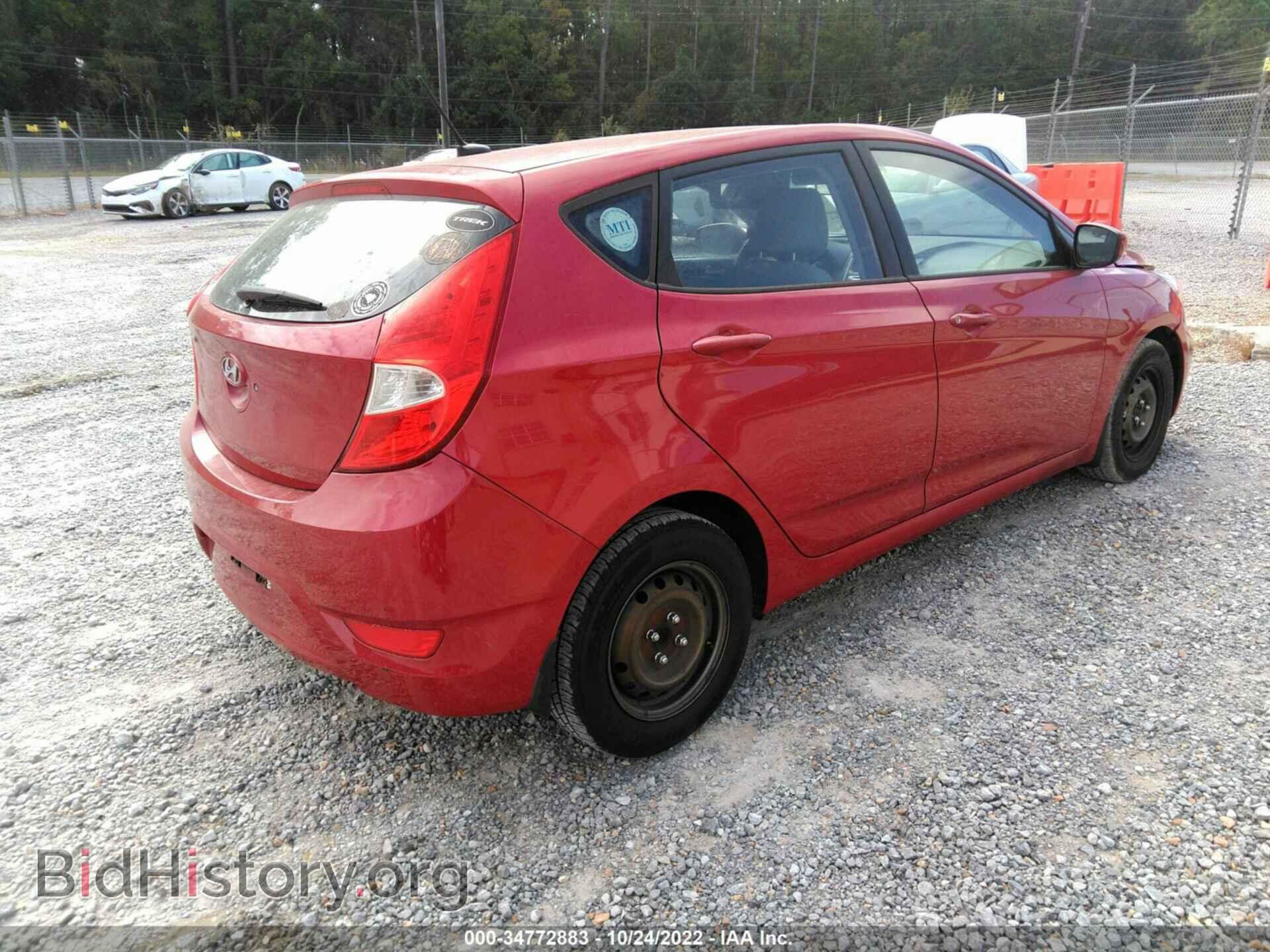 2013 HYUNDAI ACCENT - VIN: KMHCT5AE0DU079997 - Фото 4