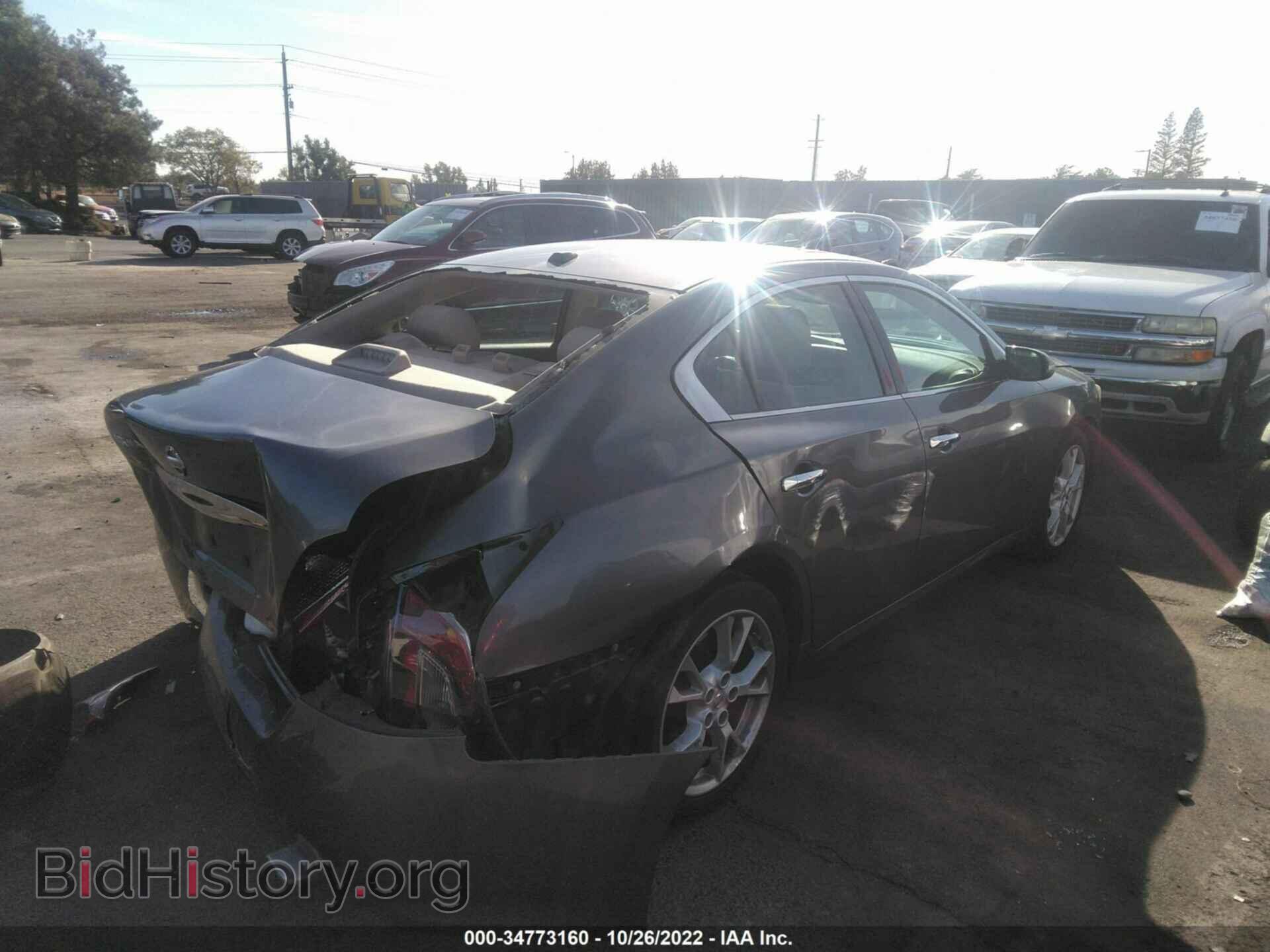 2014 NISSAN MAXIMA - VIN: 1N4AA5AP1EC441223 - Фото 4