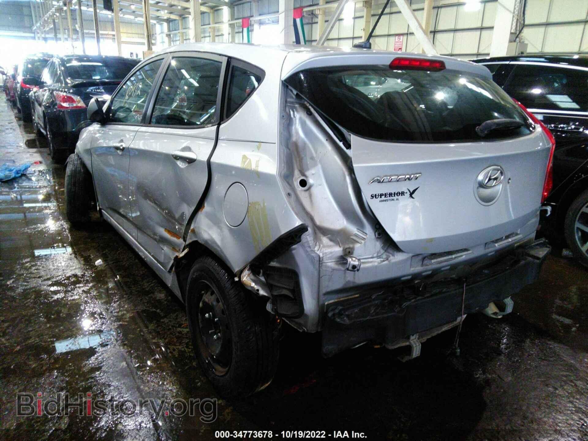 2013 HYUNDAI ACCENT - VIN: 00HCT5AE5DU116347 - Фото 3