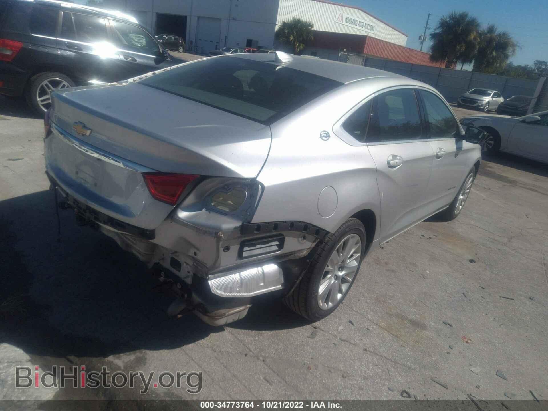 2018 CHEVROLET IMPALA - VIN: 2G11X5S38J9144884 - Фото 4