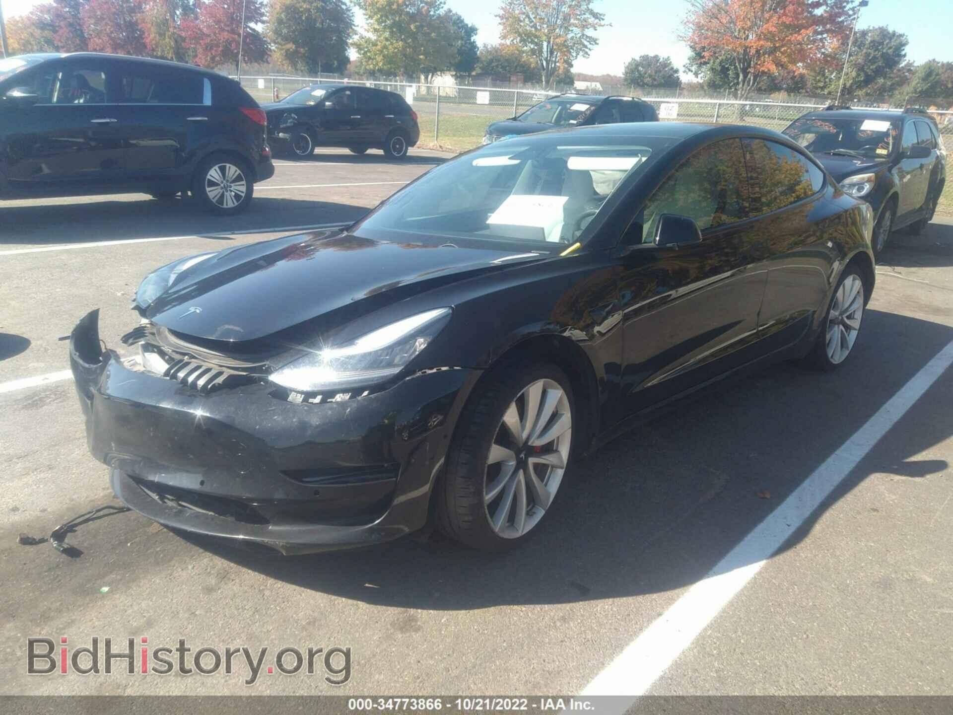 2019 TESLA MODEL 3 - VIN: 5YJ3E1EB2KF422029 - Фото 2