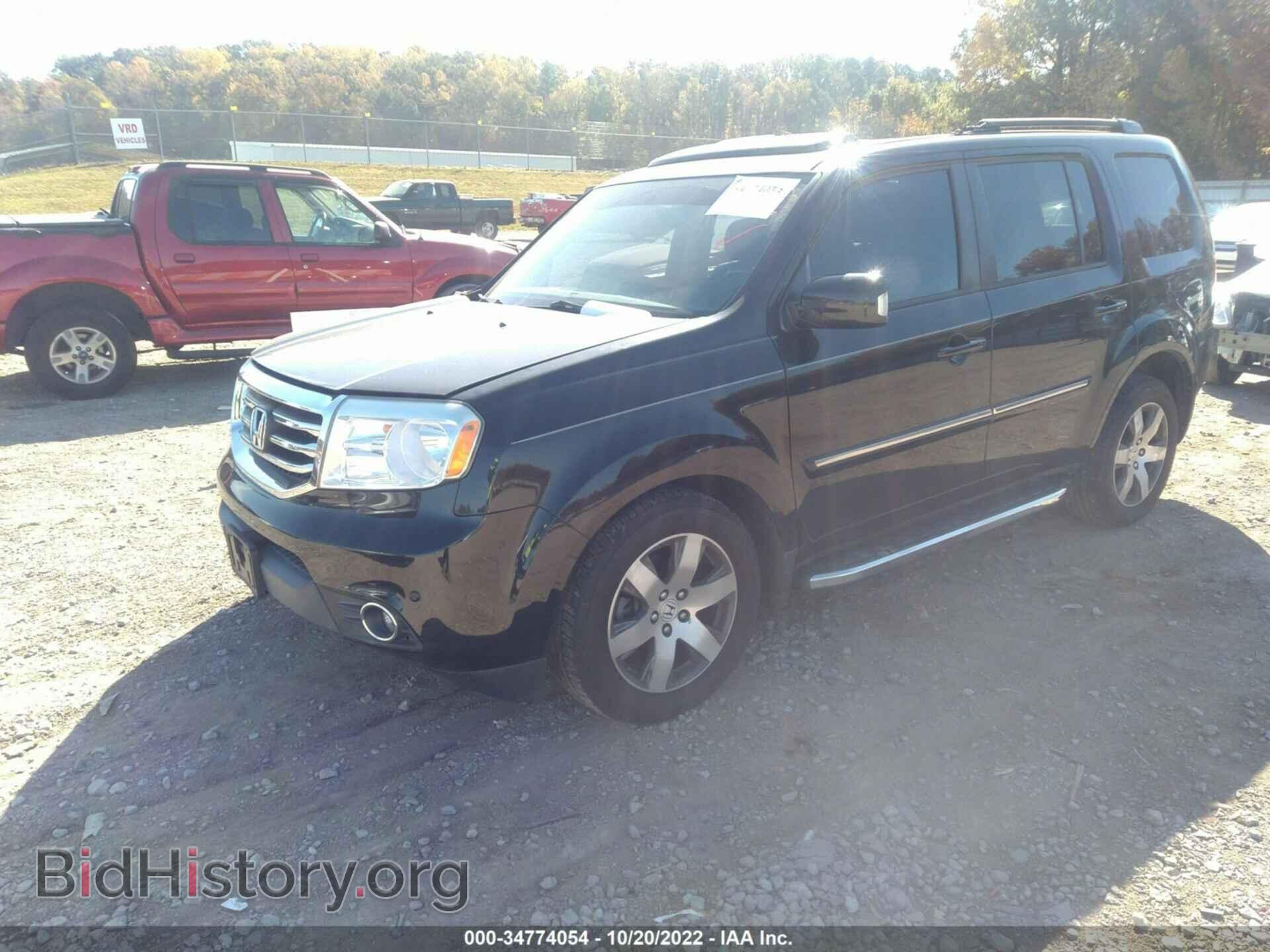 2014 HONDA PILOT - VIN: 5FNYF4H96EB055735 - Фото 2