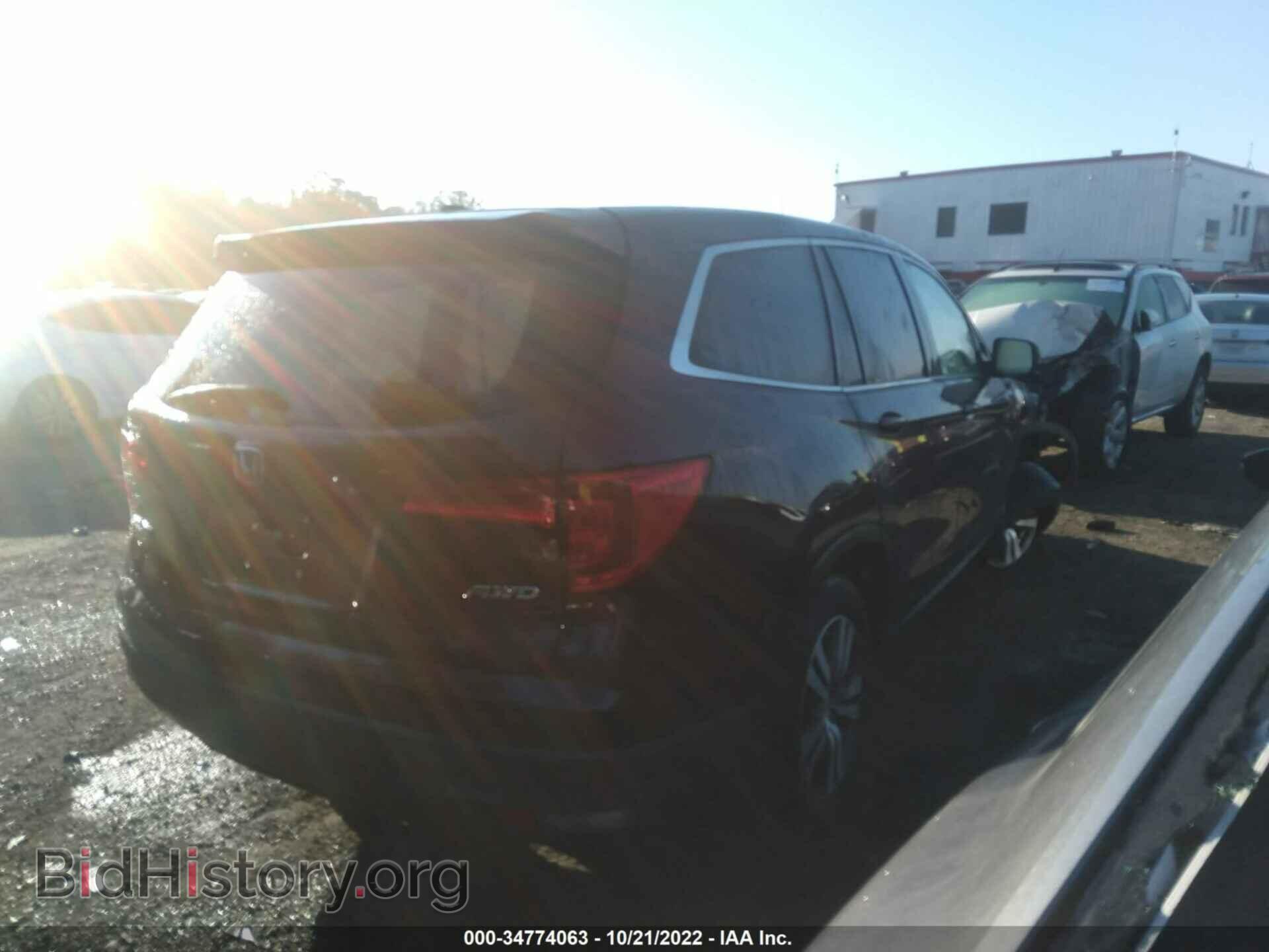 2016 HONDA PILOT - VIN: 5FNYF6H50GB118498 - Фото 4