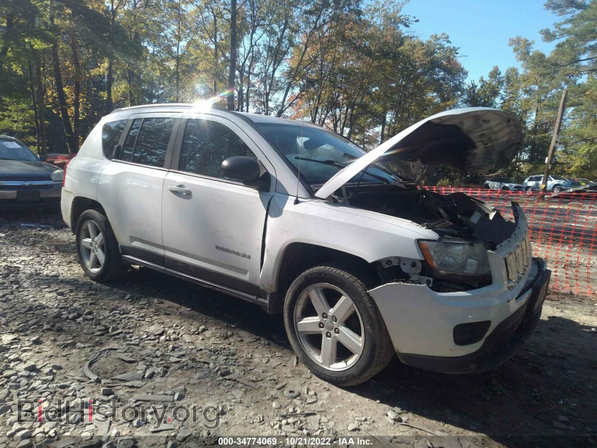 Фотография 1C4NJCCB3CD514830 - JEEP COMPASS 2012