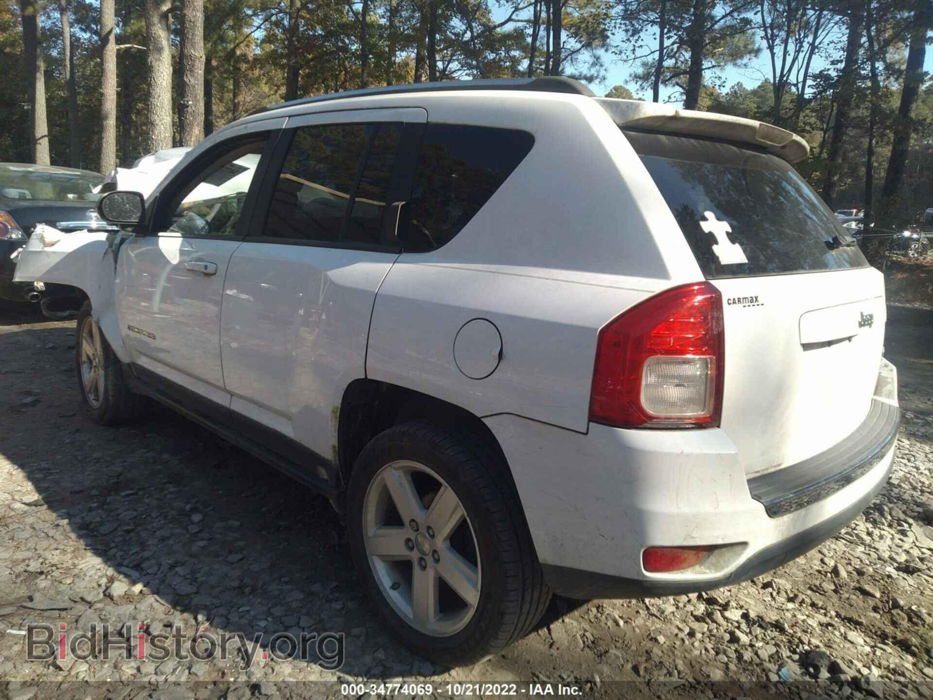 2012 JEEP COMPASS - VIN: 1C4NJCCB3CD514830 - Фото 3