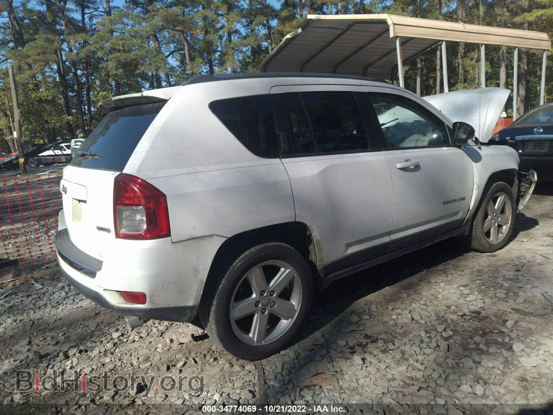 2012 JEEP COMPASS - VIN: 1C4NJCCB3CD514830 - Фото 4