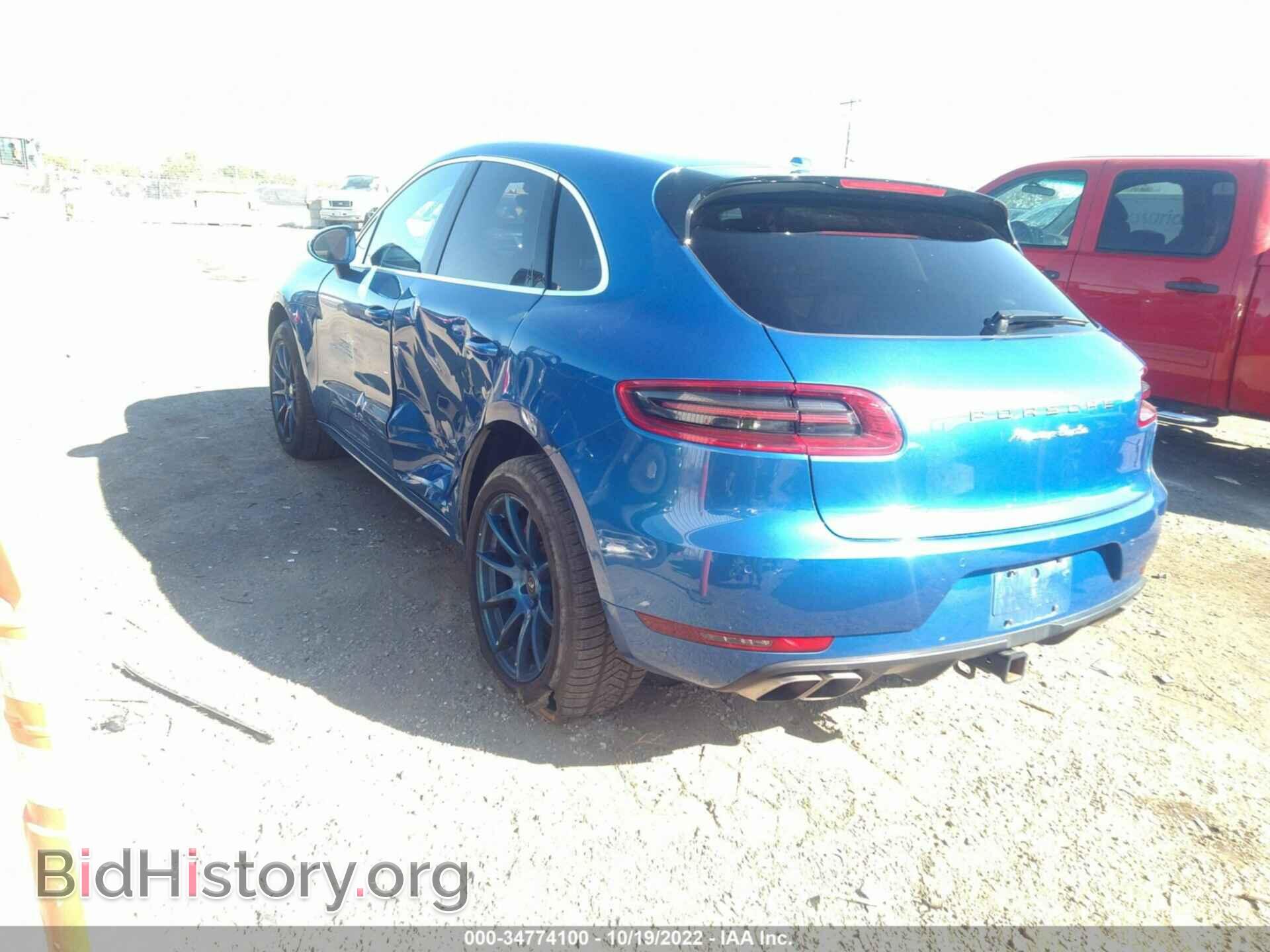 2015 PORSCHE MACAN - VIN: WP1AF2A50FLB95855 - Фото 3