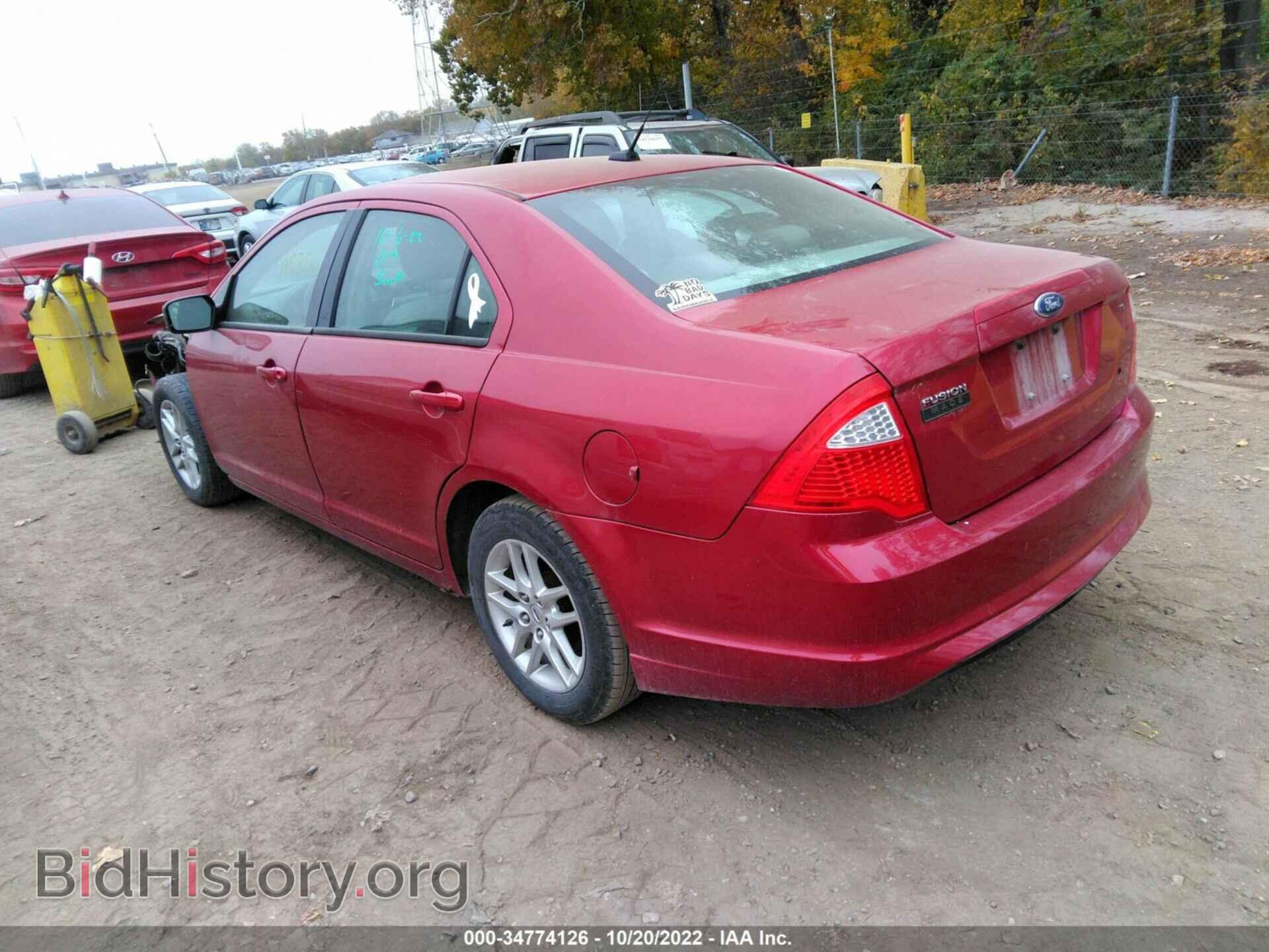 2010 FORD FUSION - VIN: 3FAHP0GA3AR321874 - Фото 3