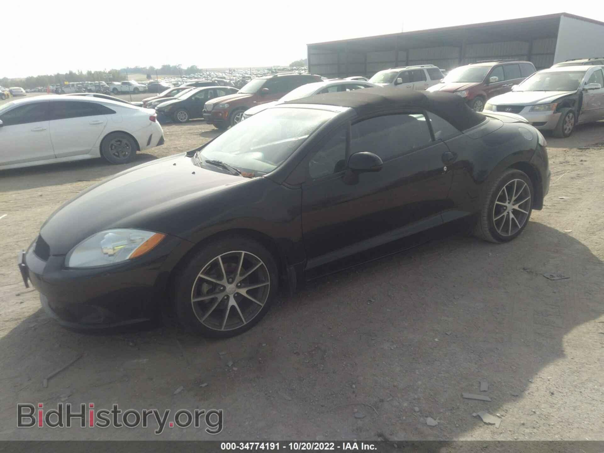 2011 MITSUBISHI ECLIPSE - VIN: 4A37L5EF3BE001274 - Photo 2